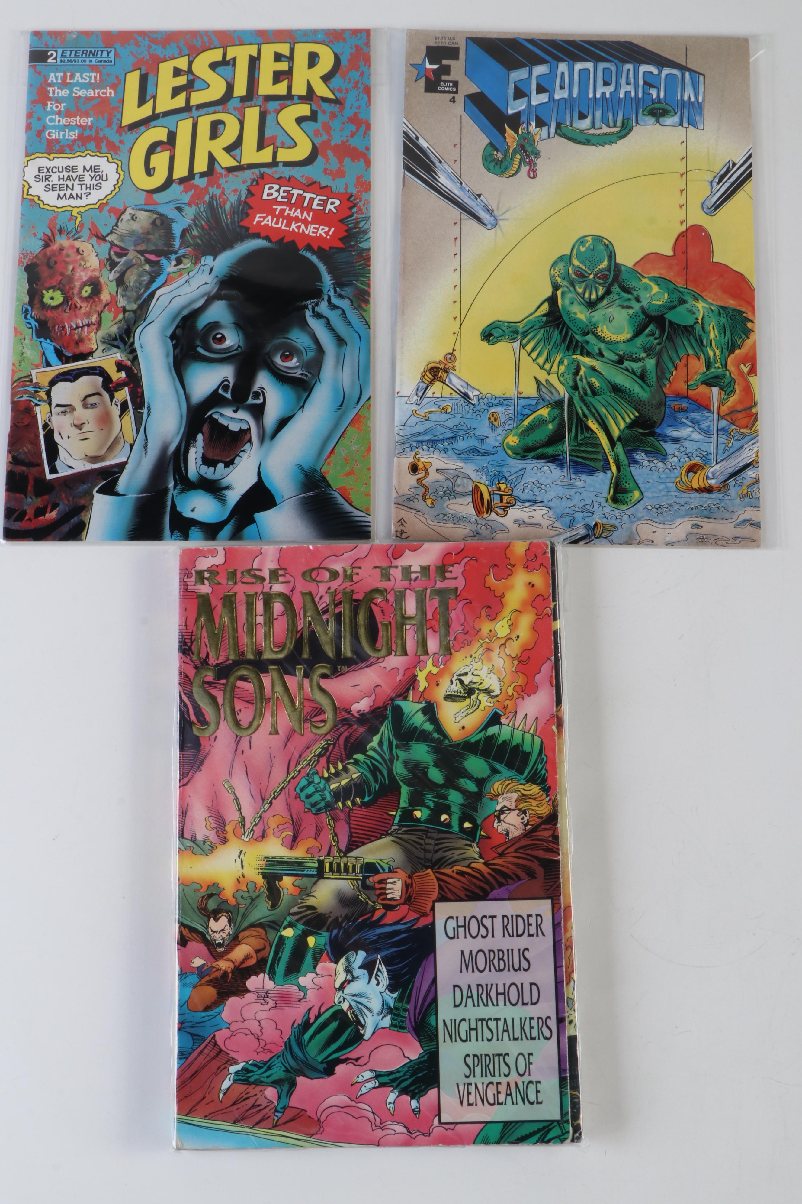 "Curse of Spawn," "Isola," "The Demon," and Other Comics