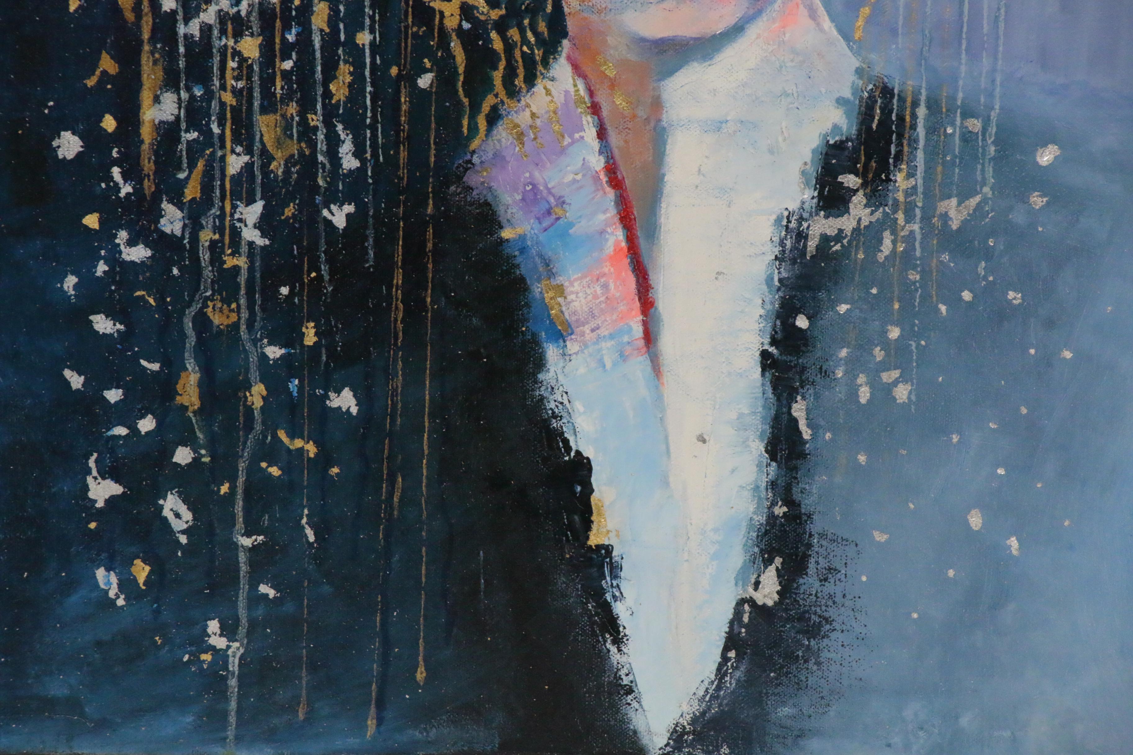 Larissa Sievers Oil Painting "Lady in Seattle," 2020