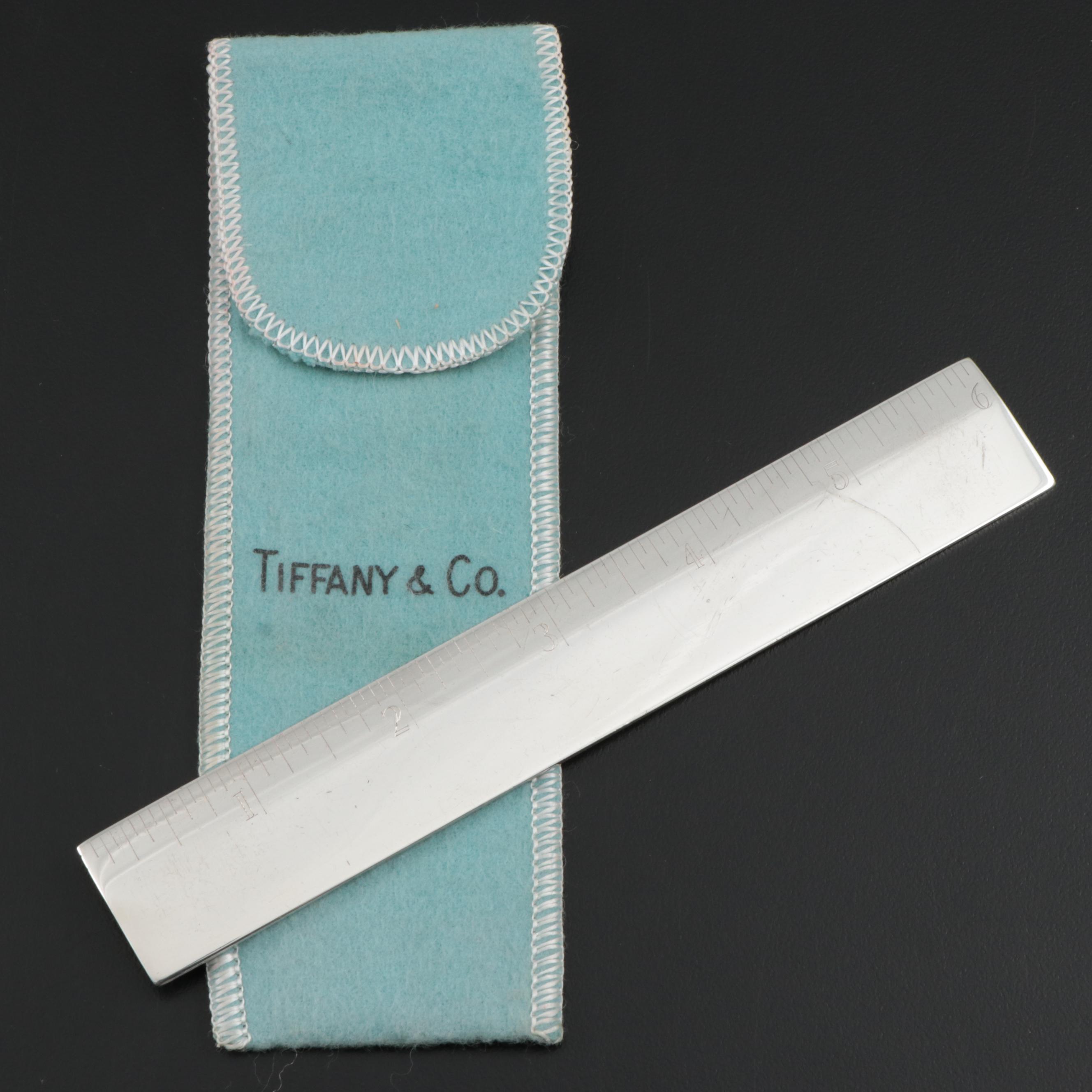 Tiffany & Co. Sterling Silver Ruler