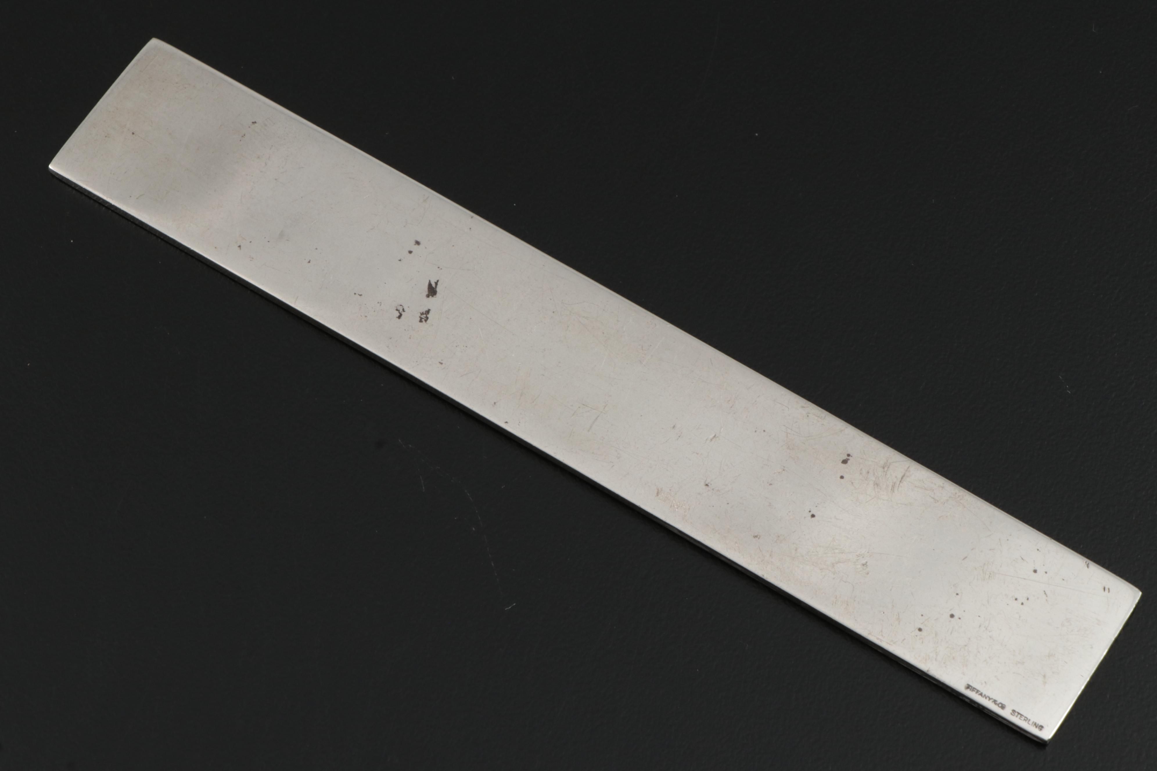 Tiffany & Co. Sterling Silver Ruler