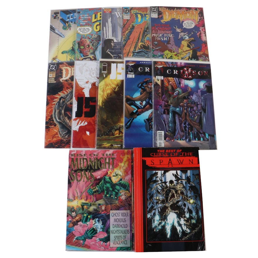 "Curse of Spawn," "Isola," "The Demon," and Other Comics
