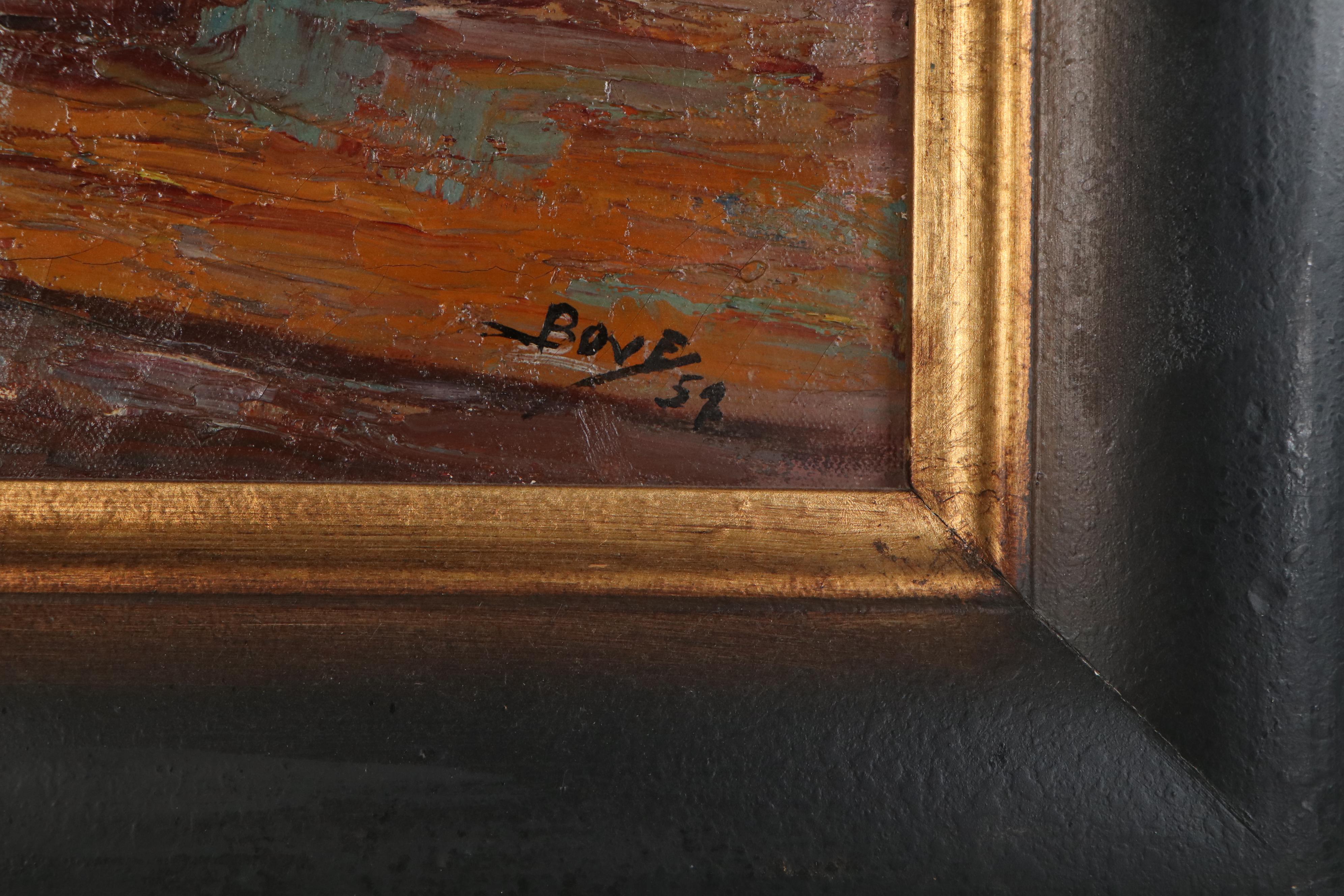 Richard John Bové Still Life Oil Painting, 1958