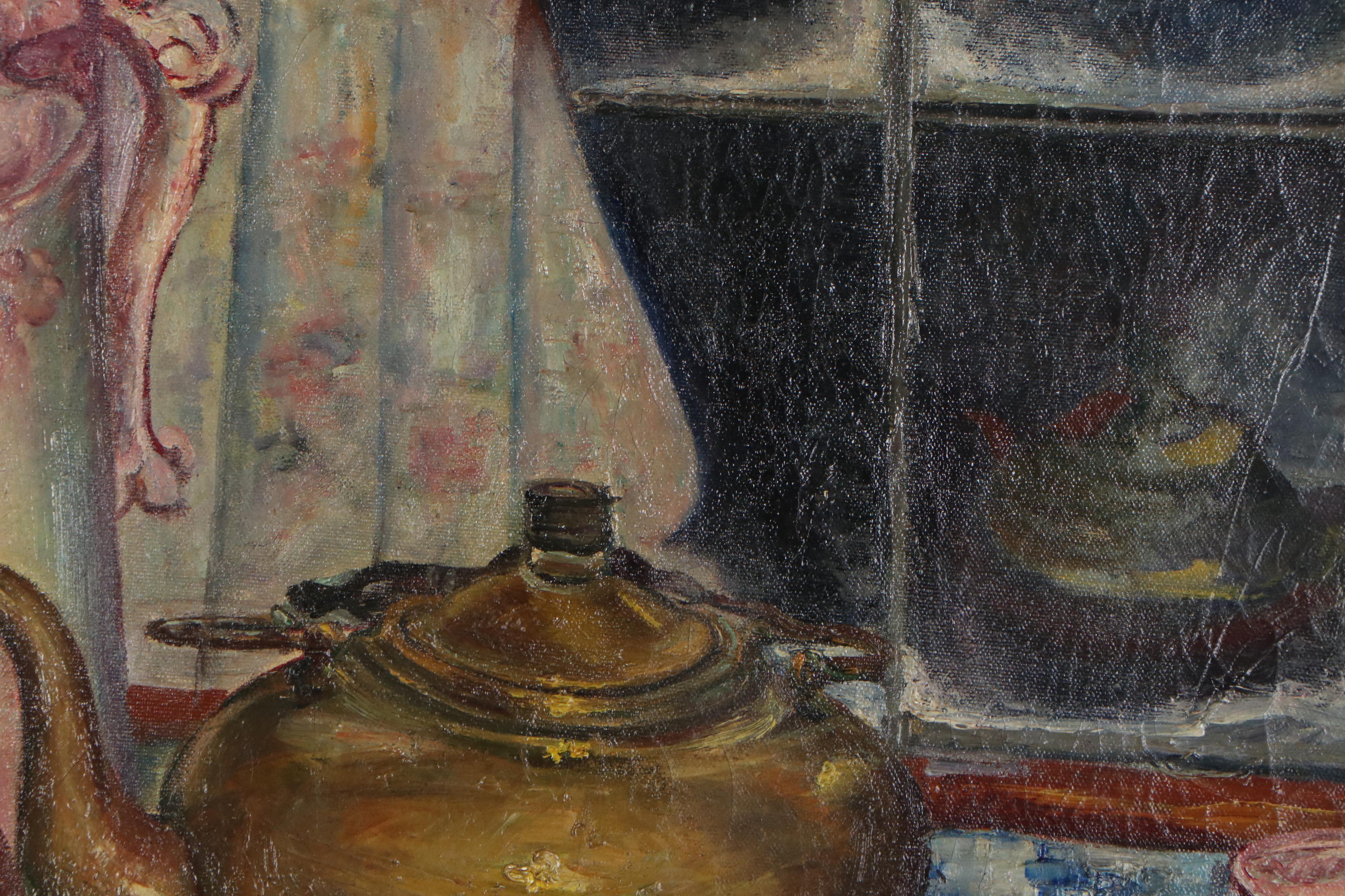 Richard John Bové Still Life Oil Painting, 1958