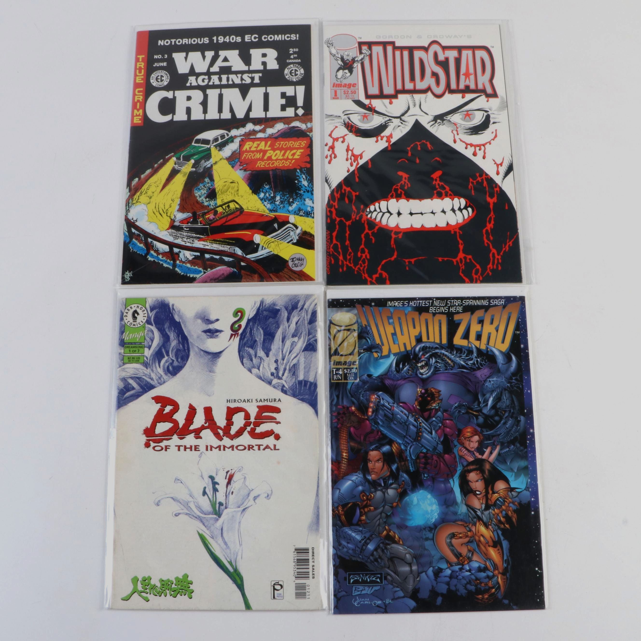 "Warhawks," "Wetworks," "Weapon Zero," and Other Comics