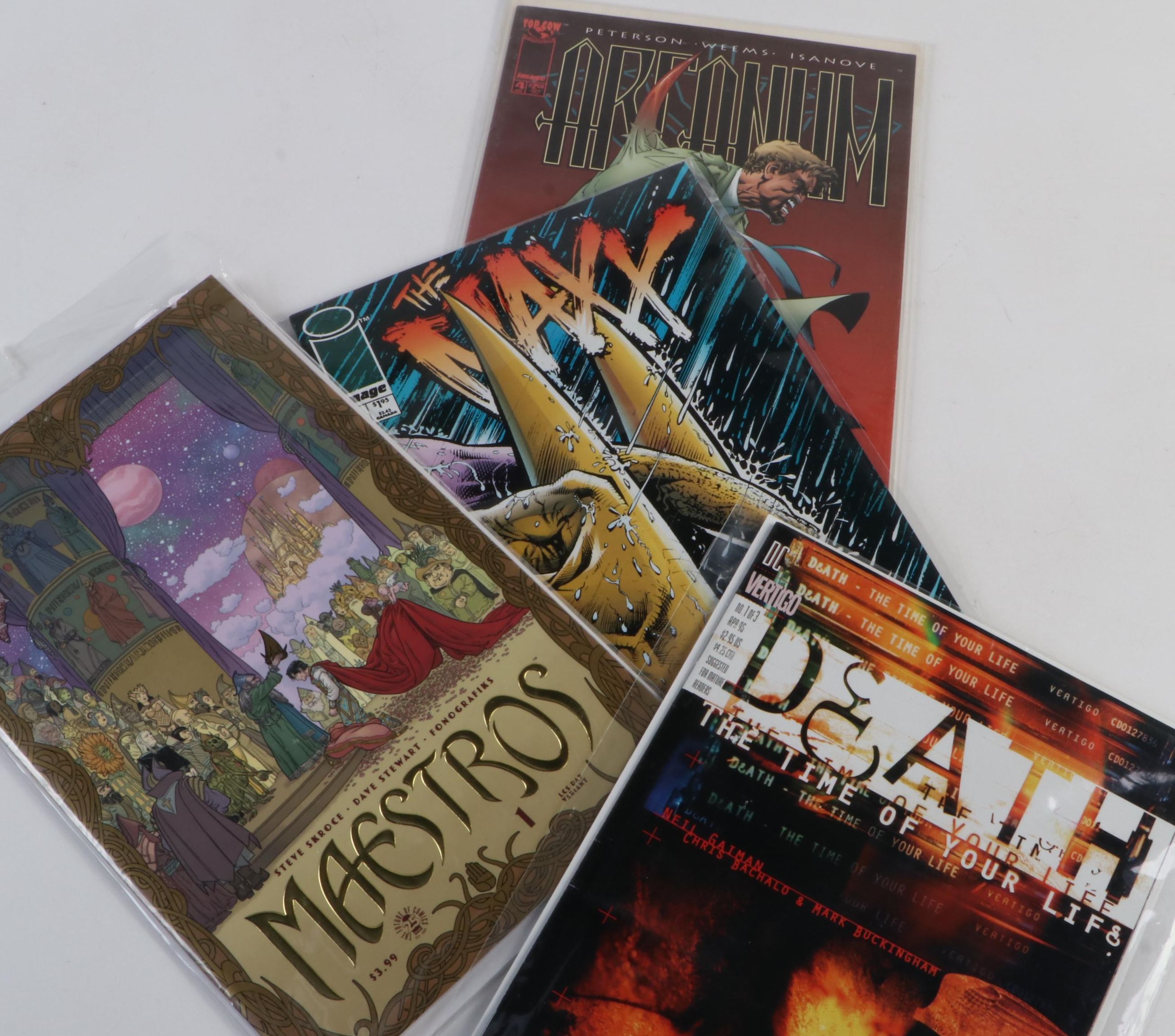 "Warhawks," "Wetworks," "Weapon Zero," and Other Comics