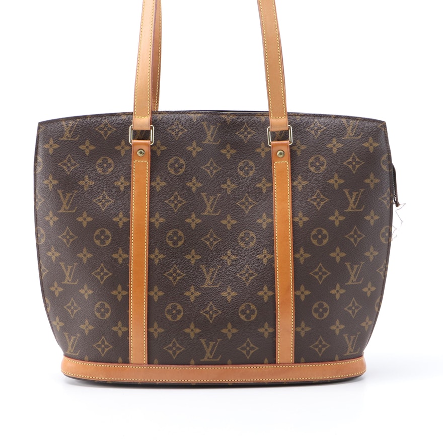 Louis Vuitton Babylone in Monogram Canvas and Vachetta Leather