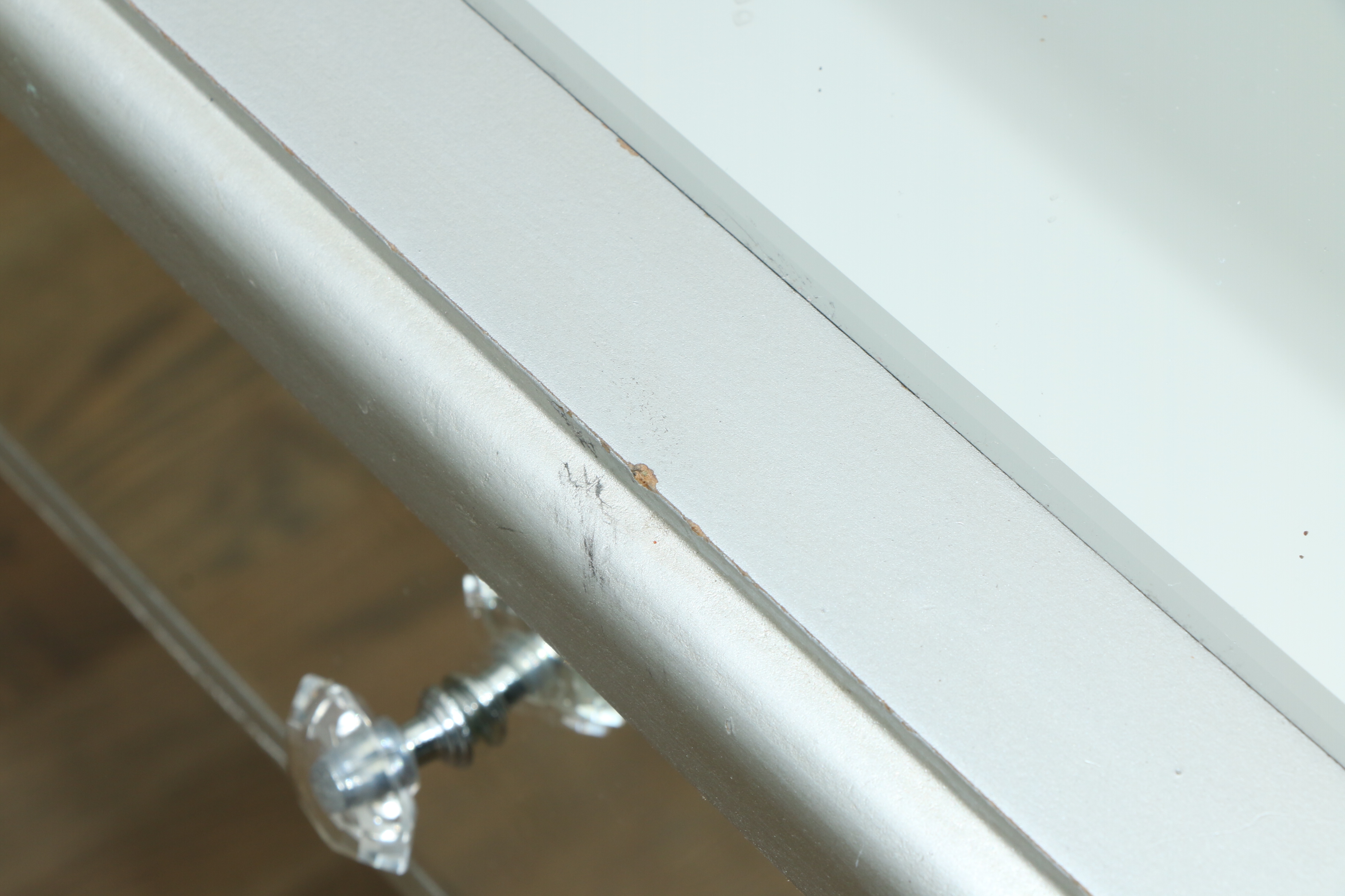 Garden Ridge Mirrored Accent Table, Contemporary