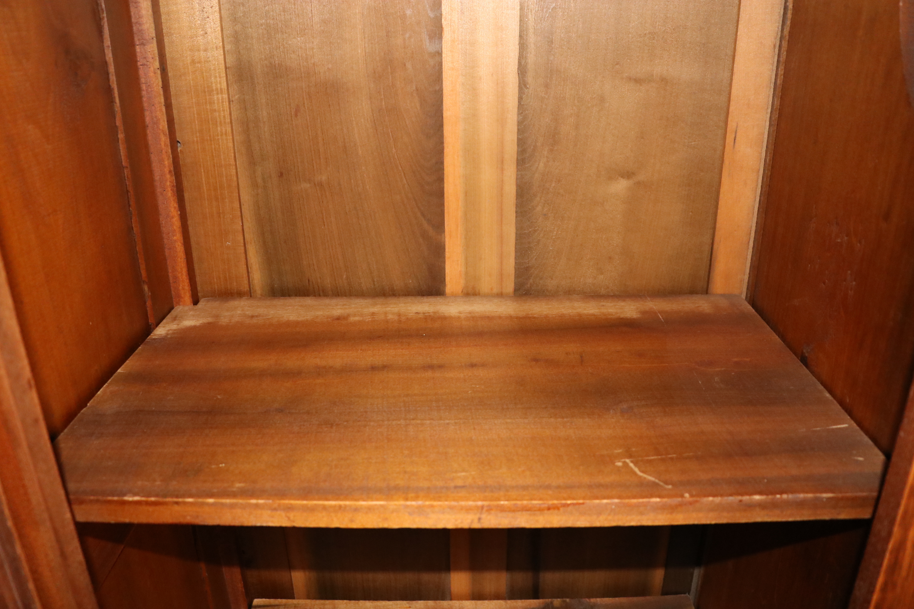 Victorian Eastlake Walnut Wardrobe, Mid to Late 19th Century