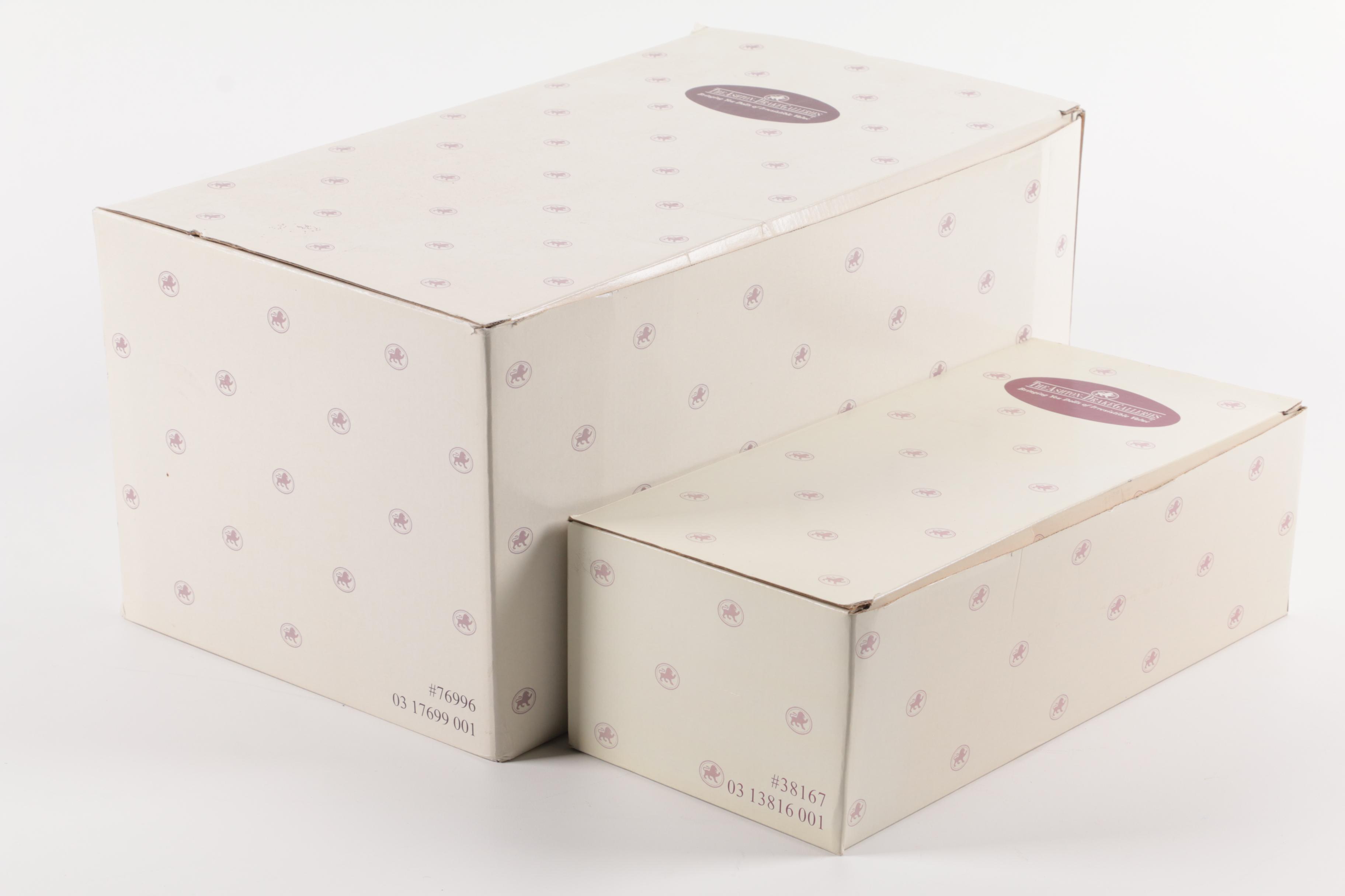 Ashton-Drake Galleries "Snow White and the Seven Dwarfs" Porcelain Dolls