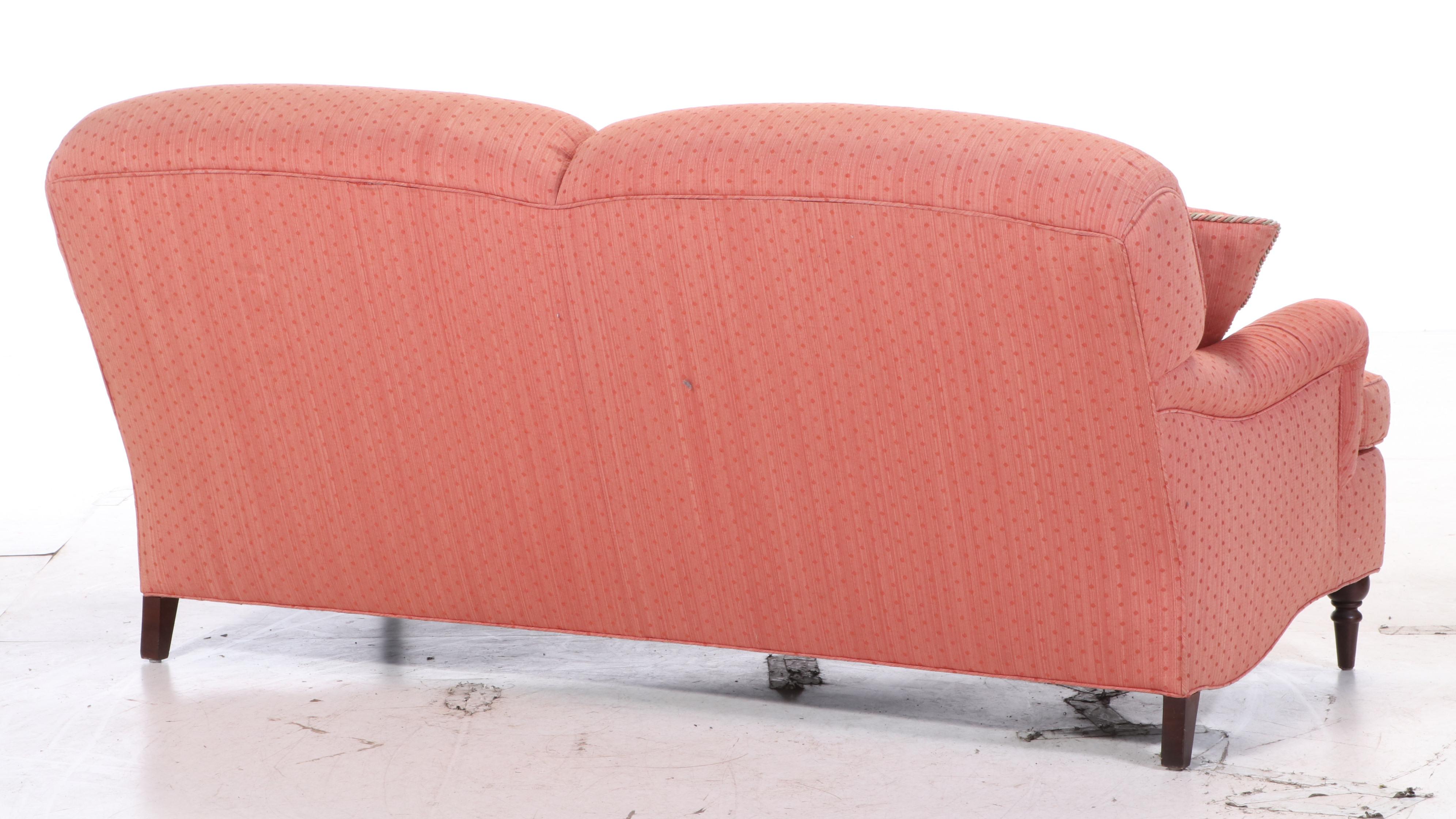 Brunschwig & Fils "Saratoga Collection" Polka Dot "Sagamore" Sofa