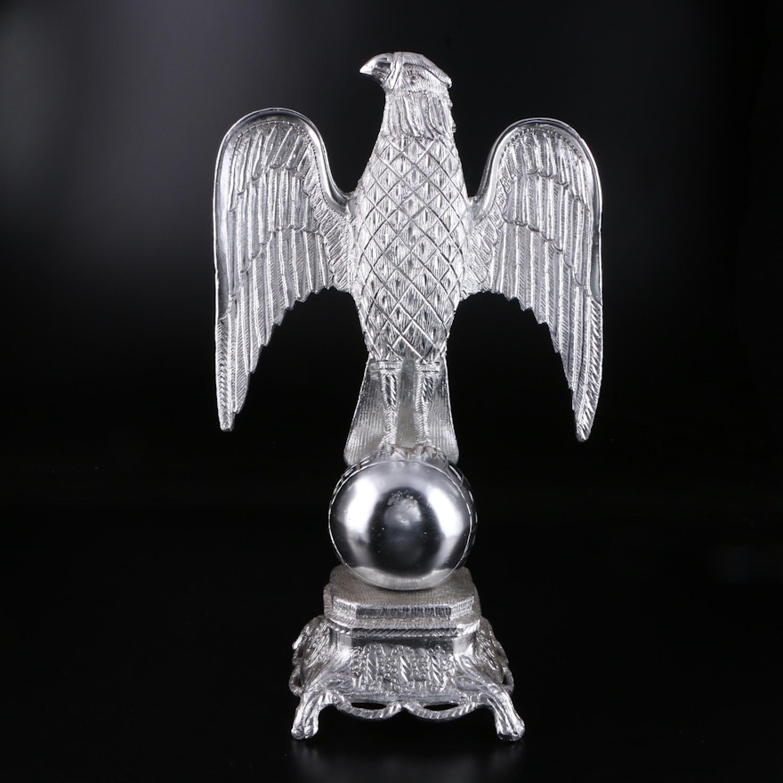 Cast Aluminum Eagle Figurine