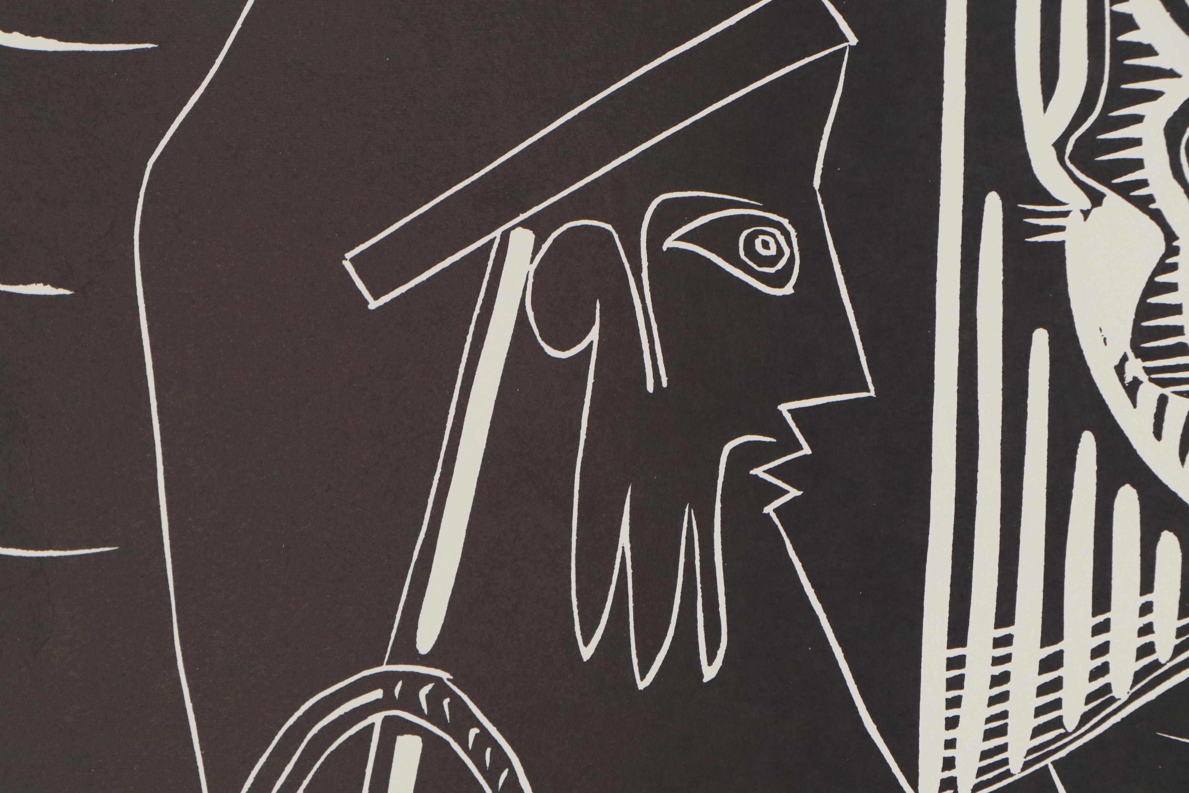 Lithograph after Pablo Picasso "Le Dejeuner sur L'herbe", 21st Century