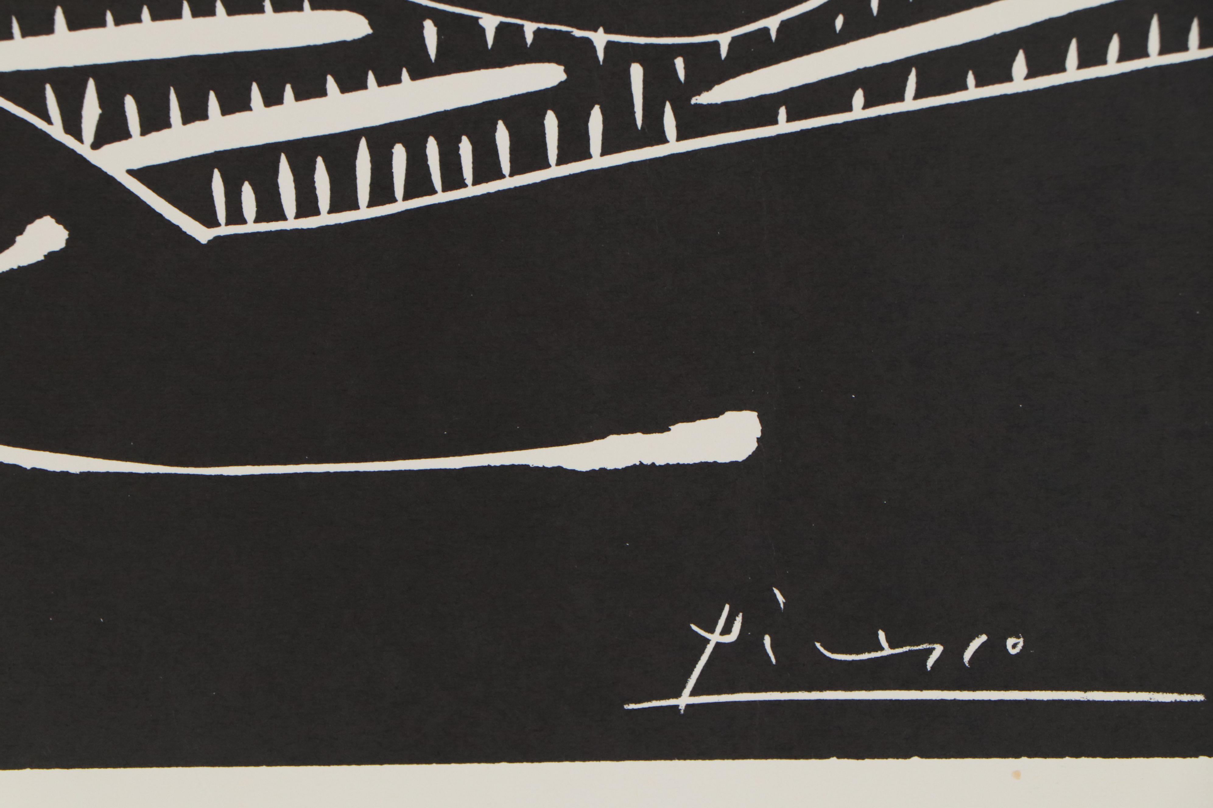 Lithograph after Pablo Picasso "Le Dejeuner sur L'herbe", 21st Century