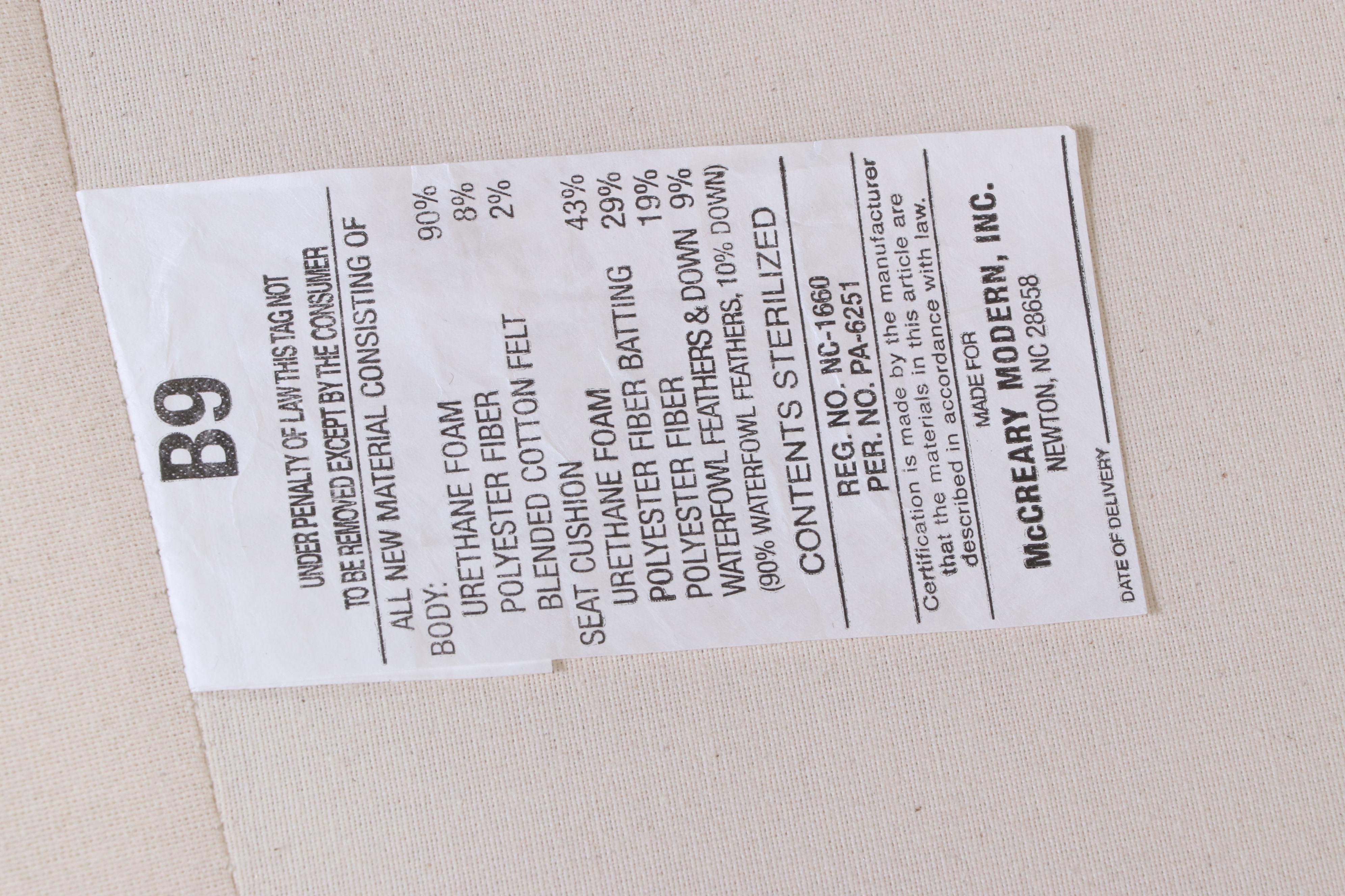 McCreary Modern Slip-Covered Chaise Lounge