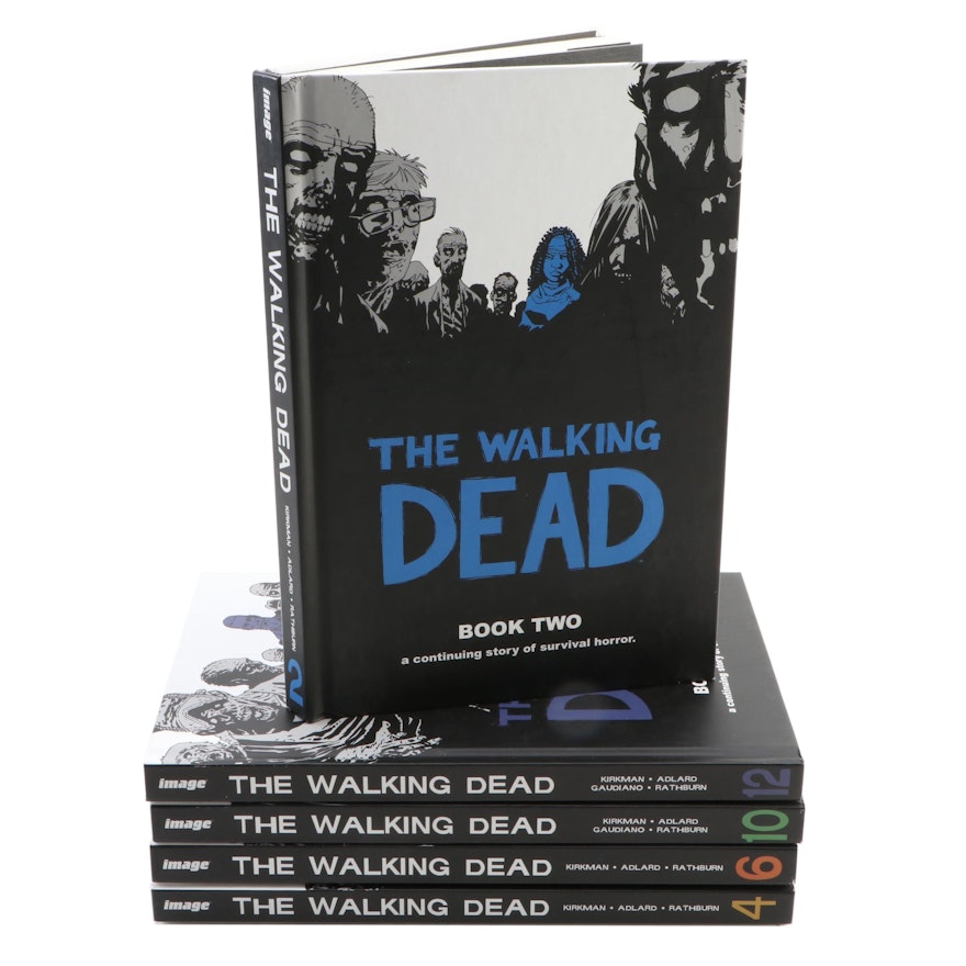 "The Walking Dead" Hardcover Graphic Novel Books