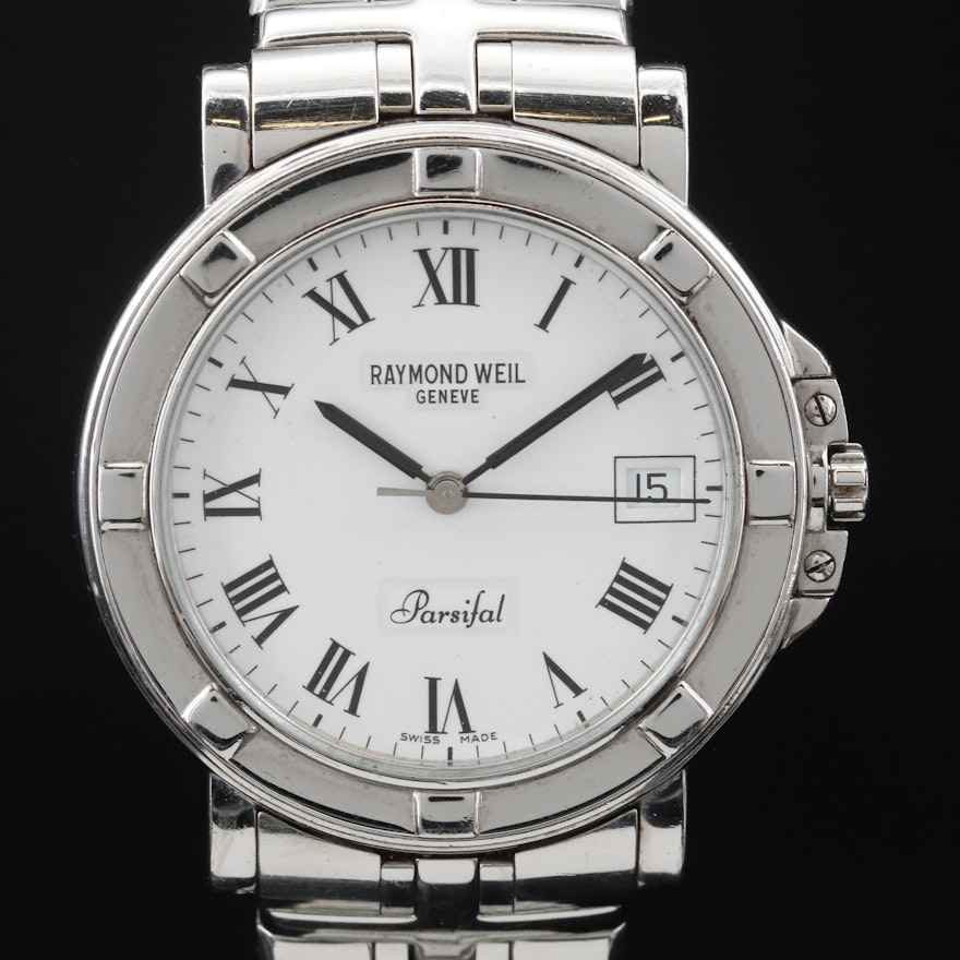 Raymond Weil "Parsifal" Stainless Steel Quartz Wristwatch