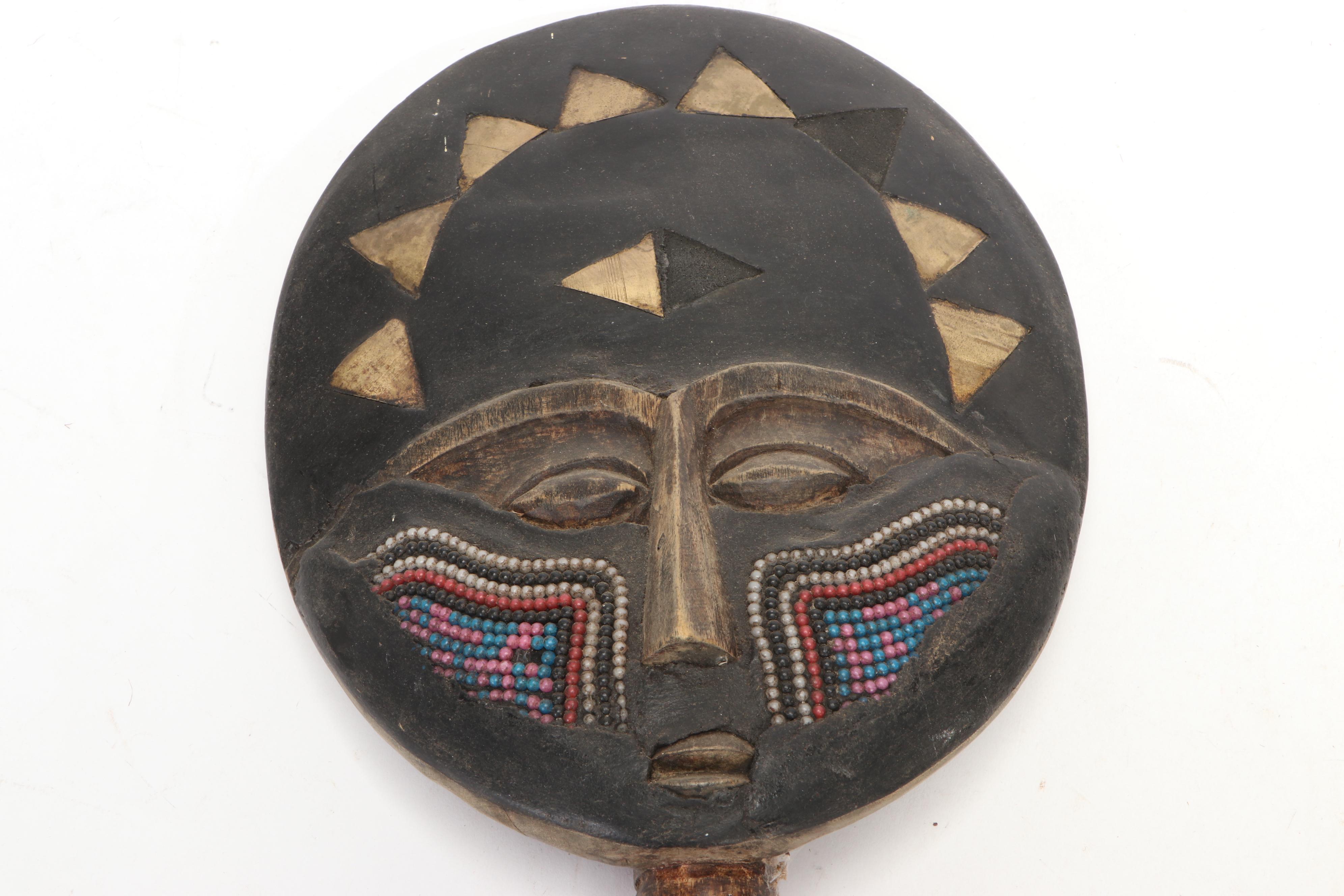 Asante Style Fertility Doll with Embellishments, circa 1970