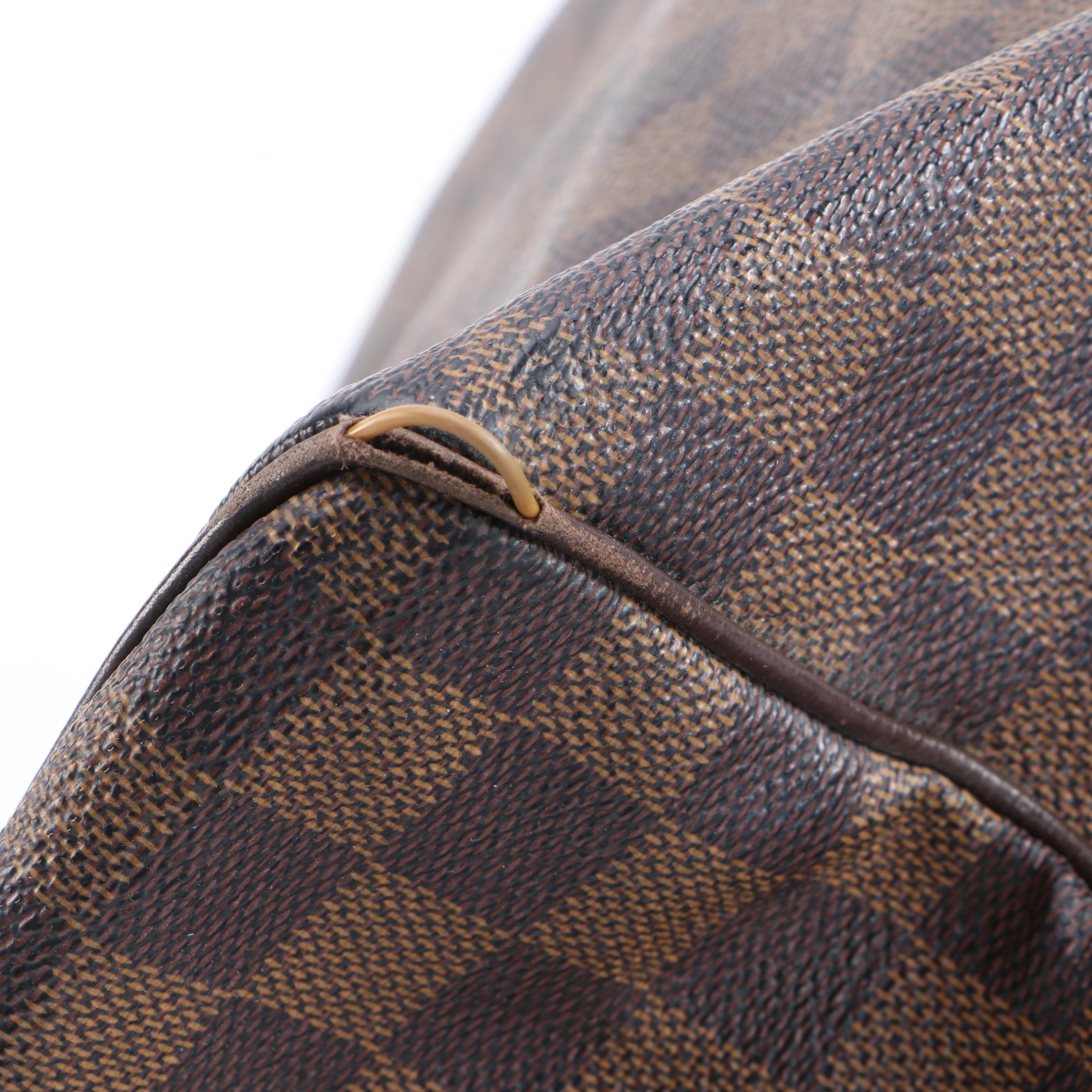 Louis Vuitton Speedy 30 in Damier Ebene Coated Canvas