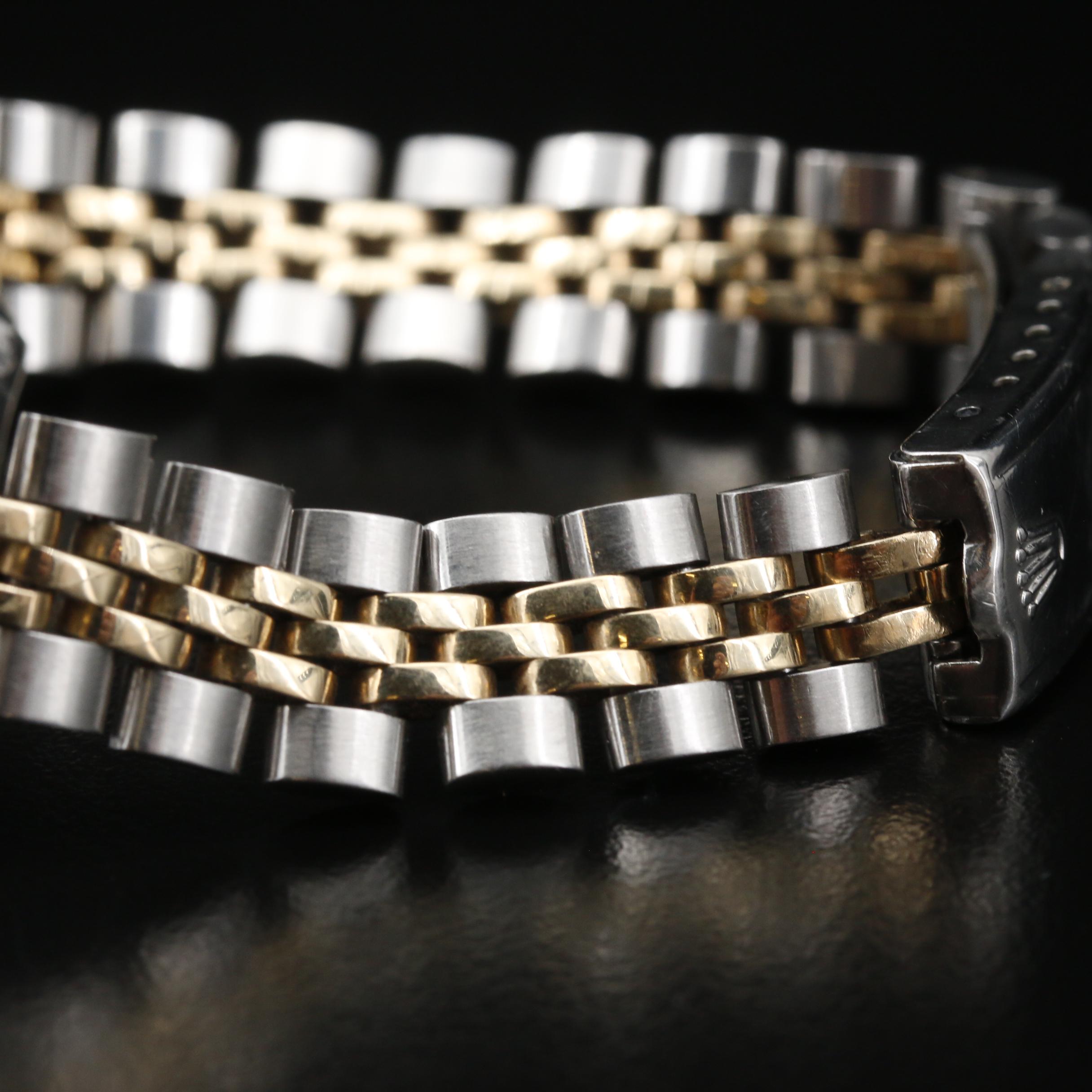 1978 Rolex Date 6917 14K Gold and Stainless Steel Automatic Watch