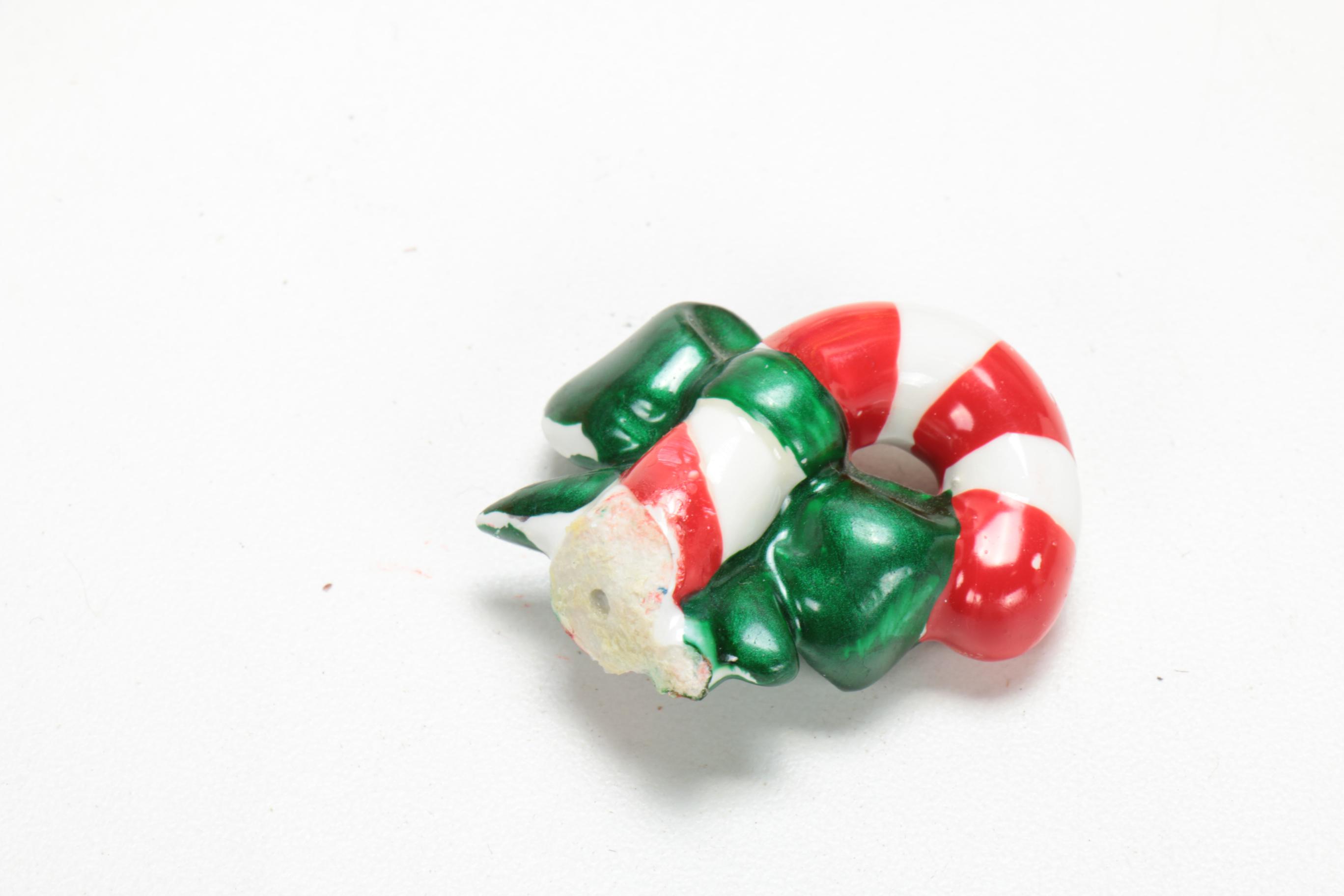 Christopher Radko Figural Christmas Train Cookie Jar