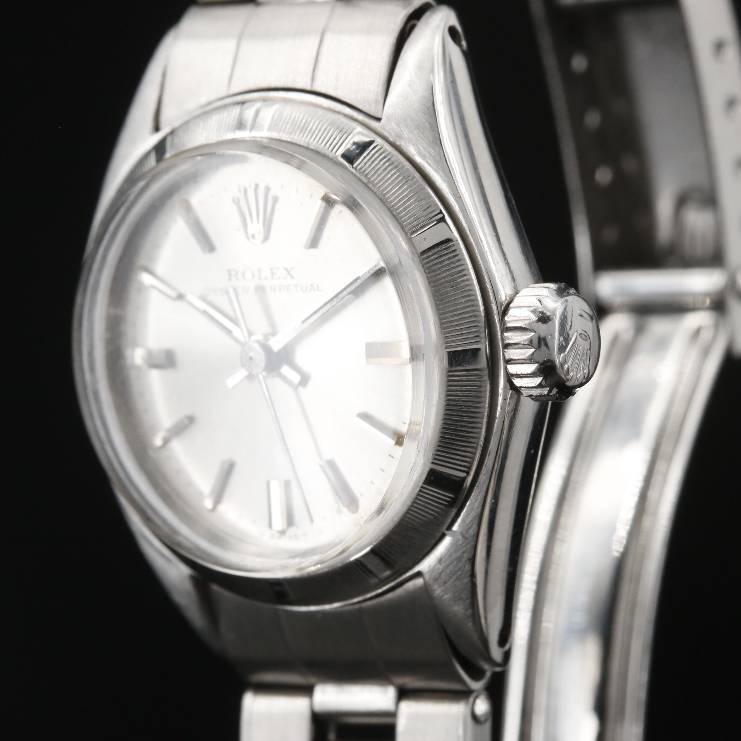 1965 Rolex Oyster Perpetual 6623 Stainless Steel Automatic Watch