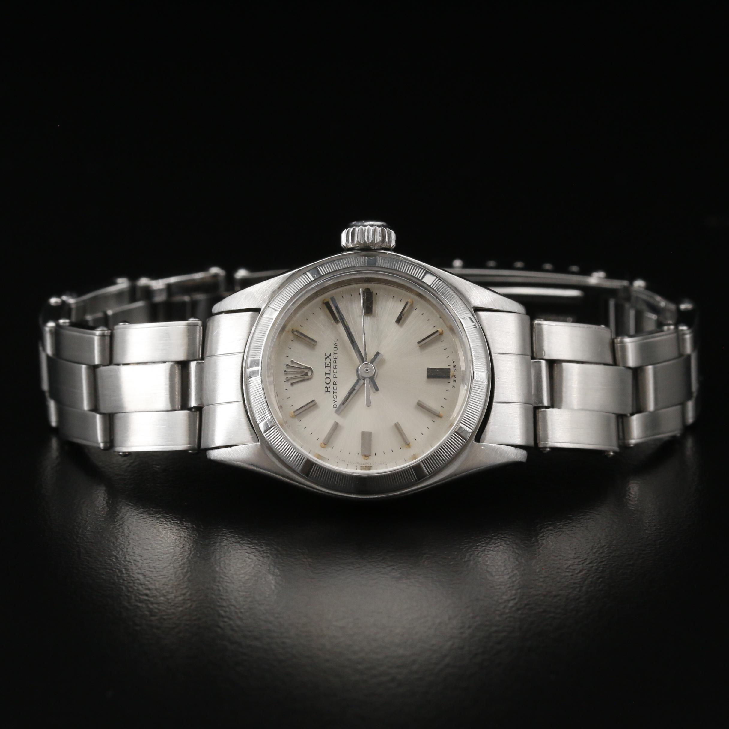 1965 Rolex Oyster Perpetual 6623 Stainless Steel Automatic Watch