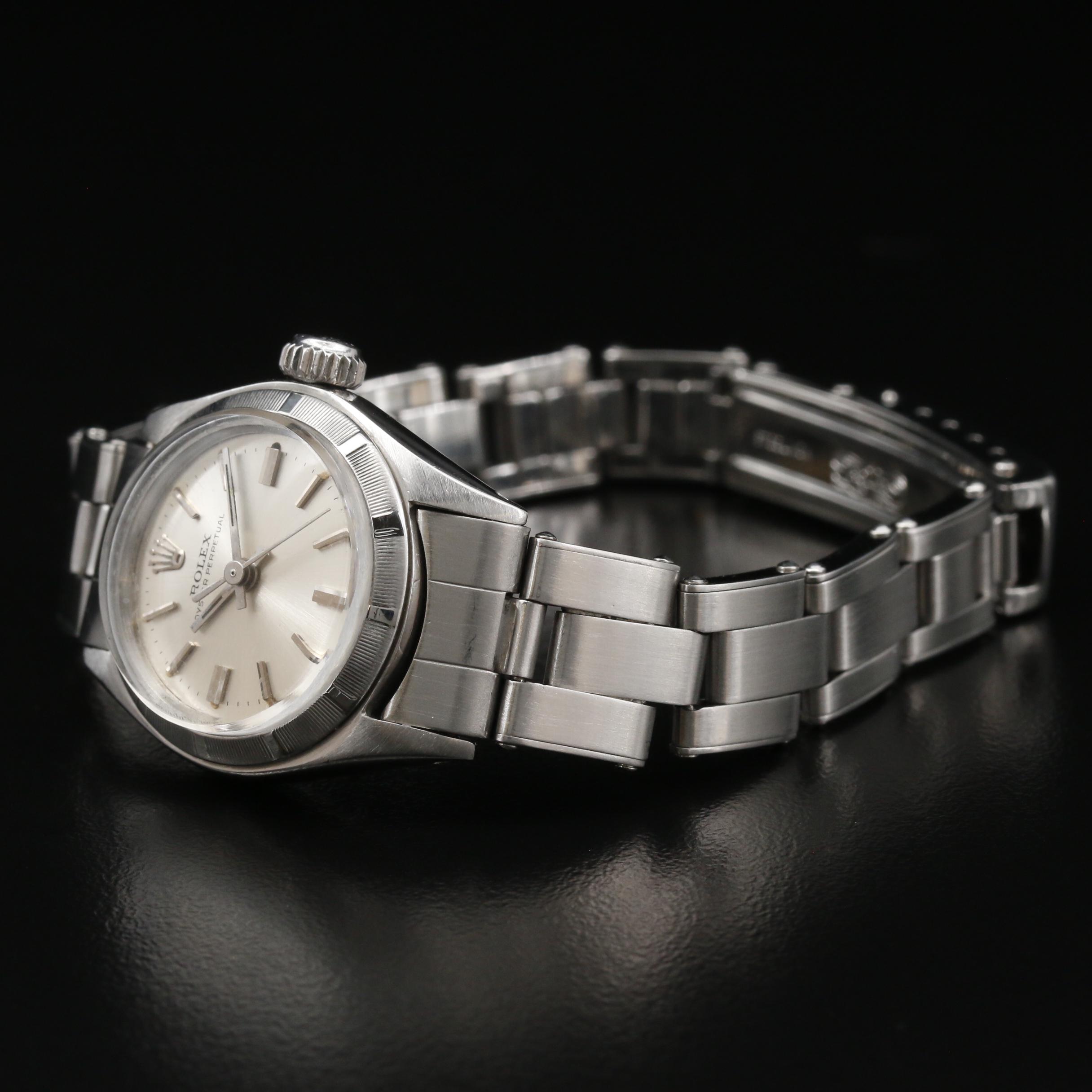 1965 Rolex Oyster Perpetual 6623 Stainless Steel Automatic Watch