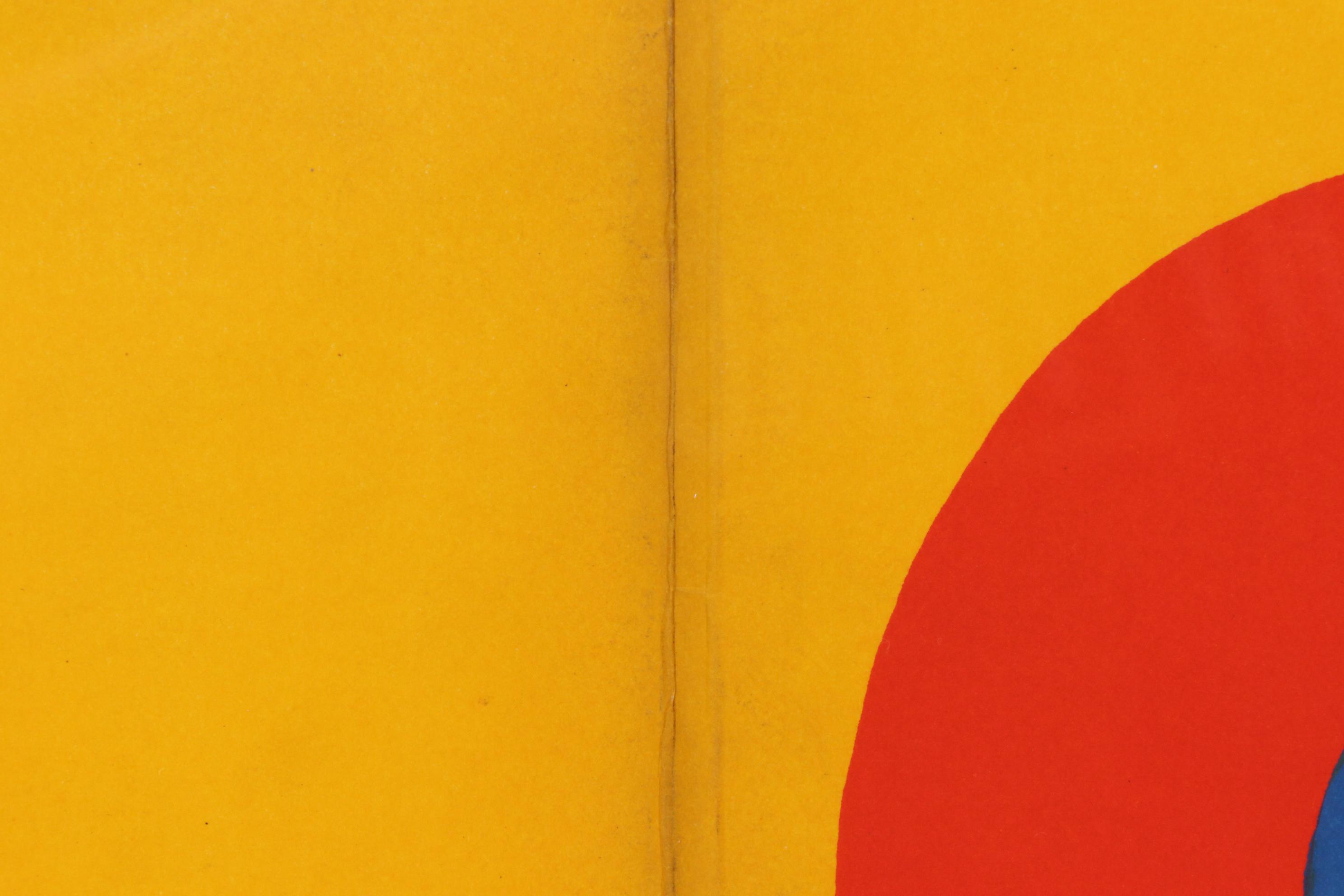 Alexander Calder Color Lithograph for "Derrière le Miroir", 1973