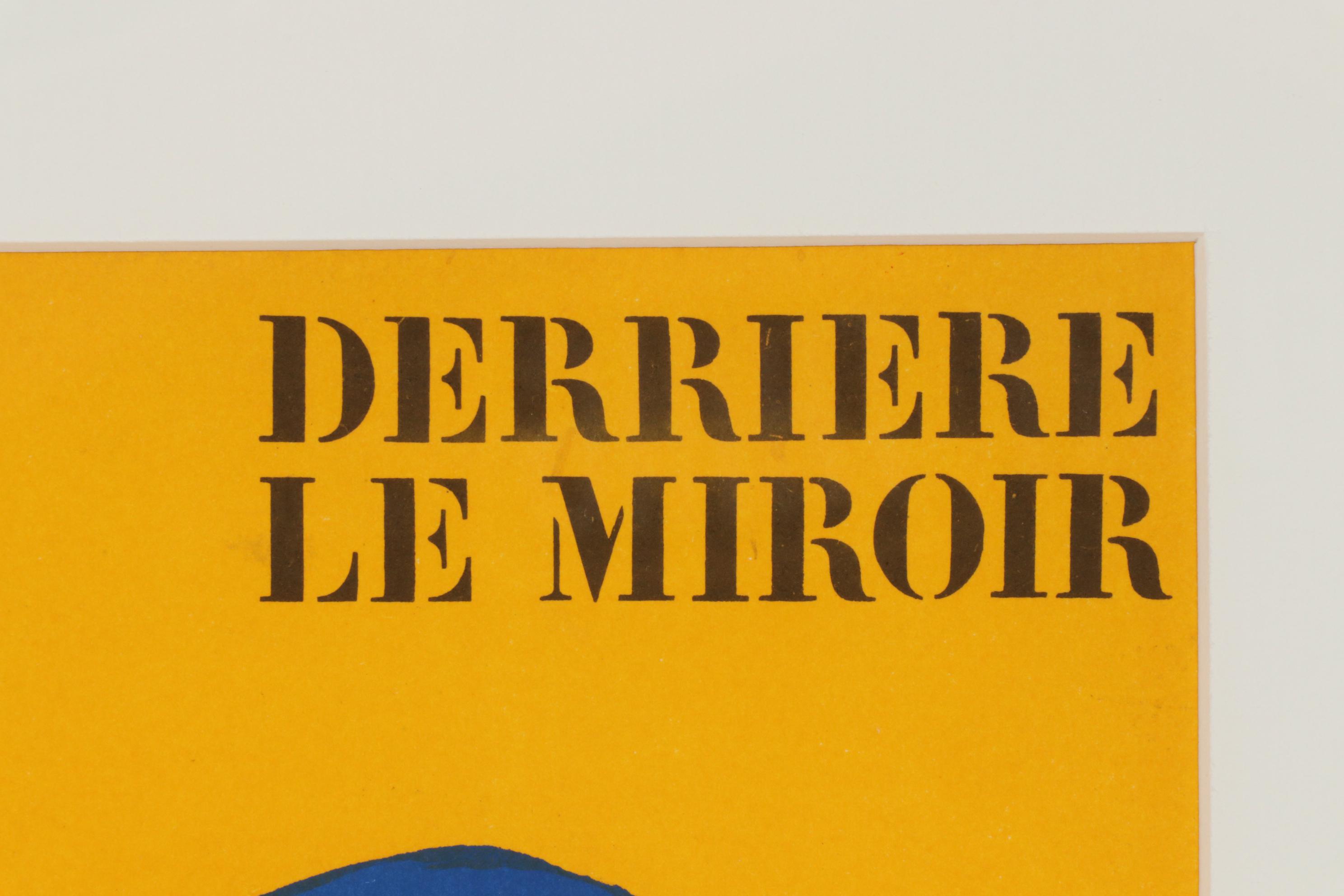 Alexander Calder Color Lithograph for "Derrière le Miroir", 1973