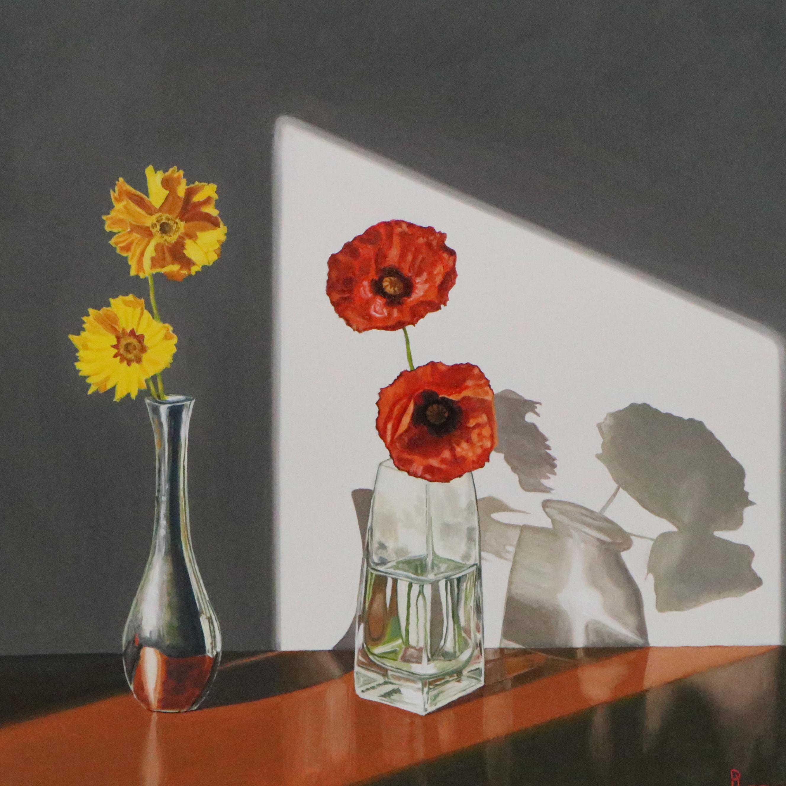 Peter Lentini Still Life Oil Painting "Boundary"