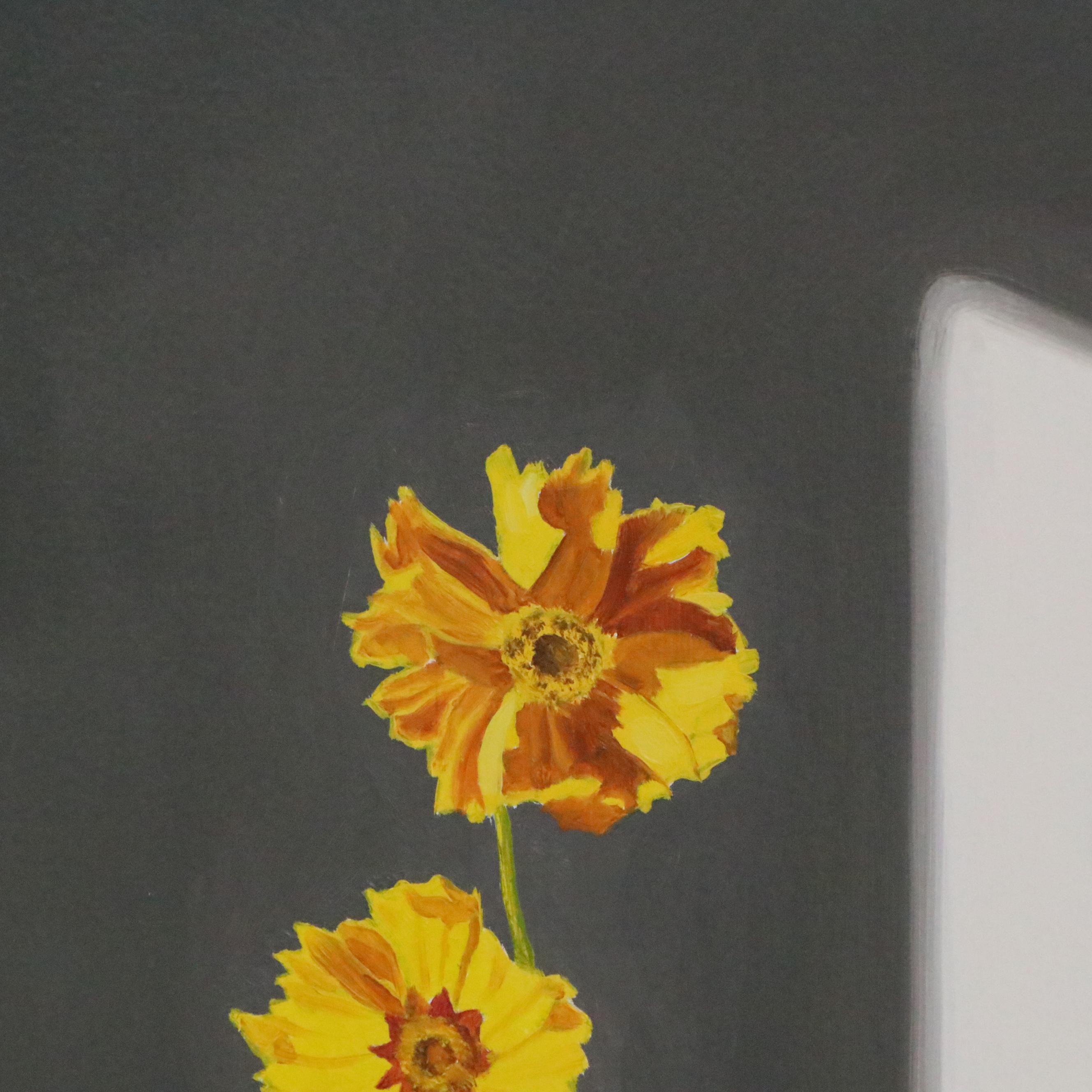 Peter Lentini Still Life Oil Painting "Boundary"