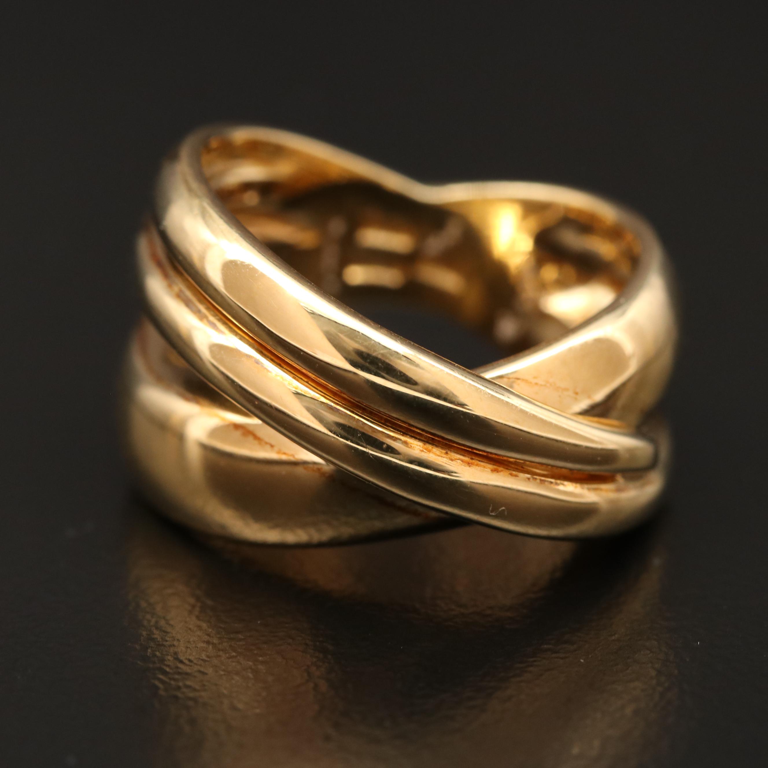 Roberto Coin 18K Crossover Ring