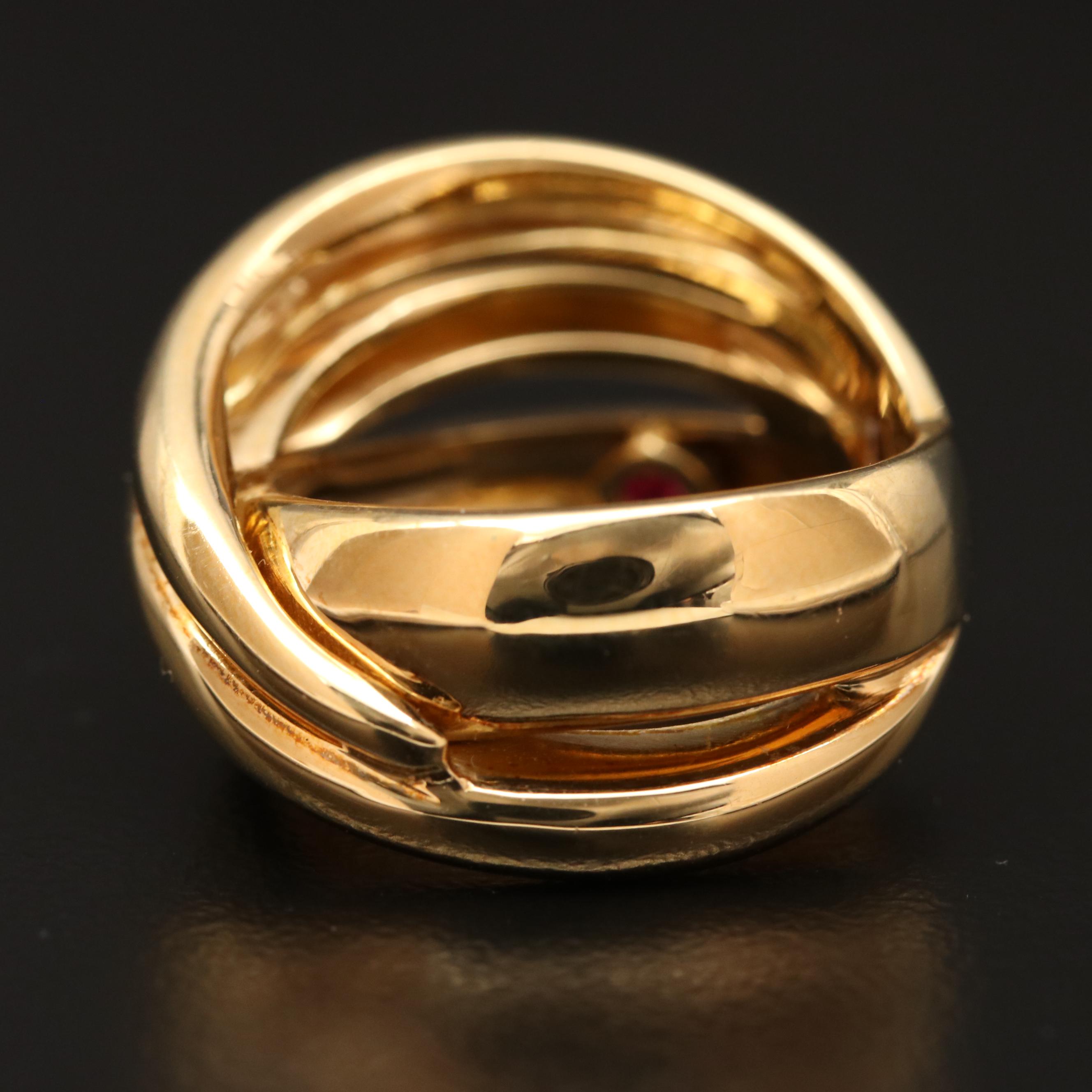 Roberto Coin 18K Crossover Ring