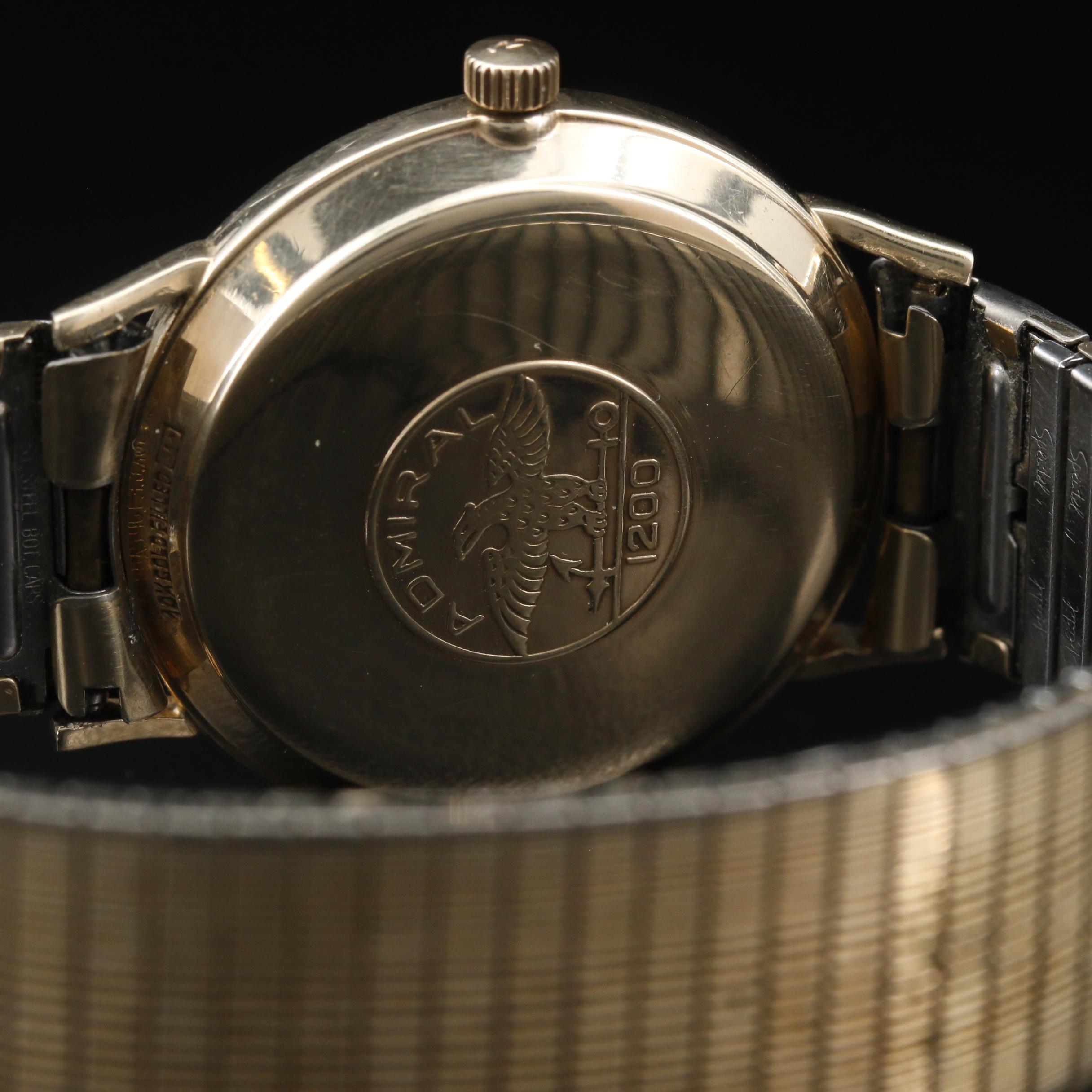 Vintage Longines "Admiral" 10K Gold Filled Automatic Watch