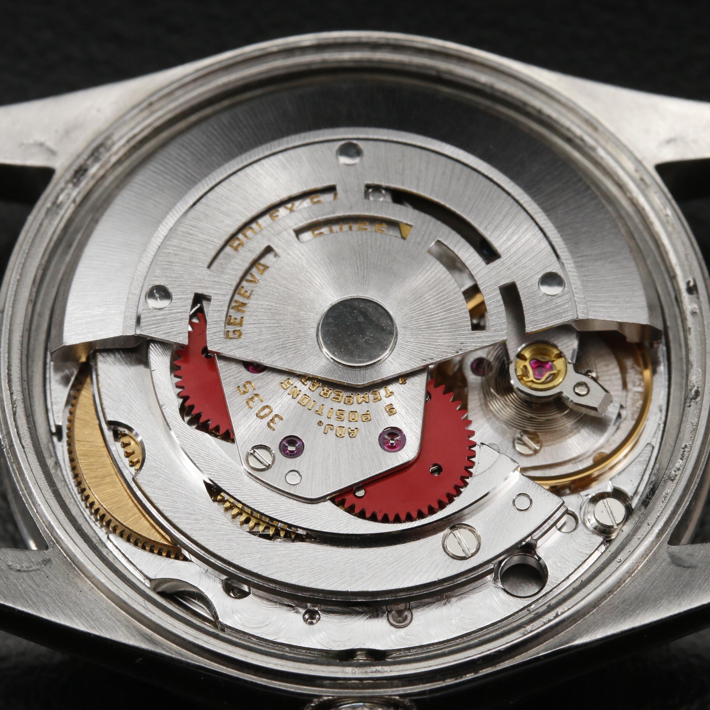 1982 Rolex Oyster Perpetual Date Stainless Steel Watch