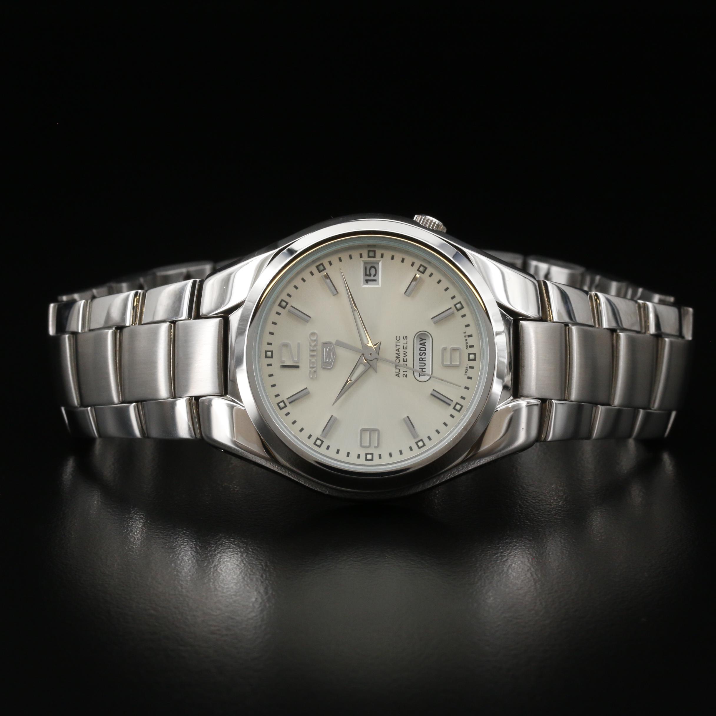 Seiko "5" SNK619 Stainless Steel Automatic Watch