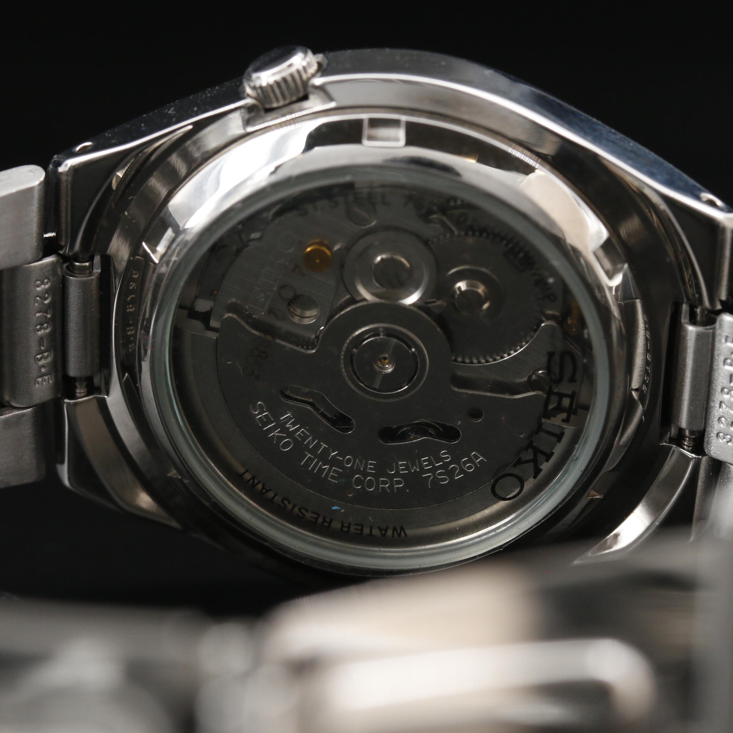 Seiko "5" SNK619 Stainless Steel Automatic Watch