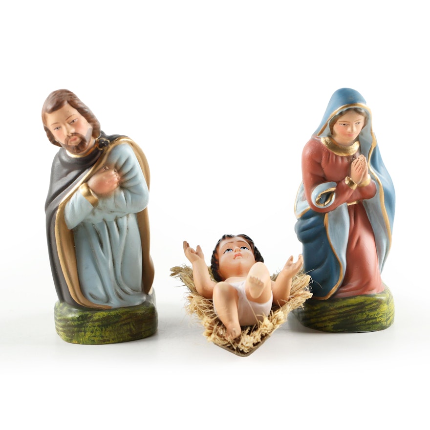 Christmas Nativity Ceramic Figurines
