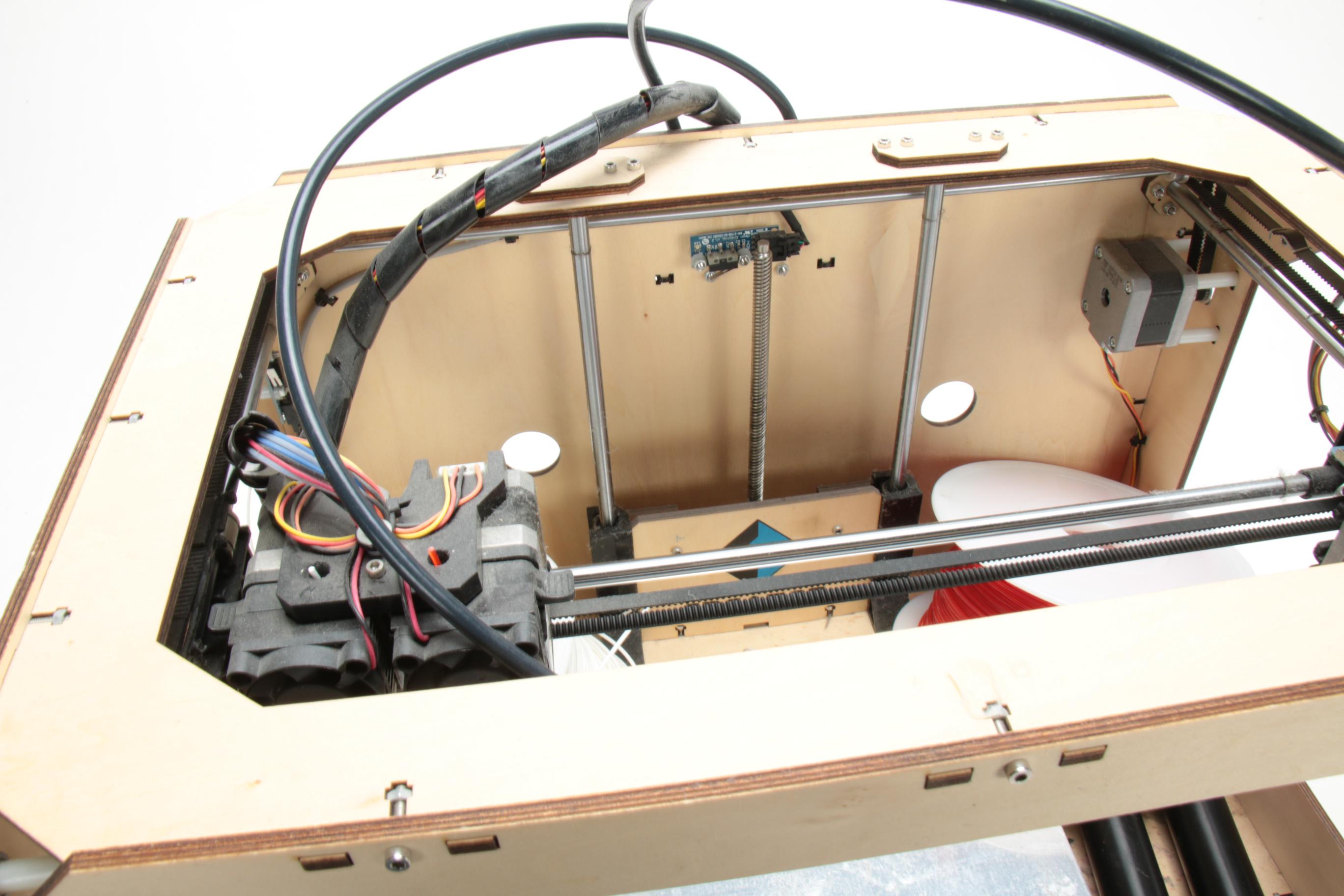 FlashForge "Creator" 3D Printer with IBM Thinkpad