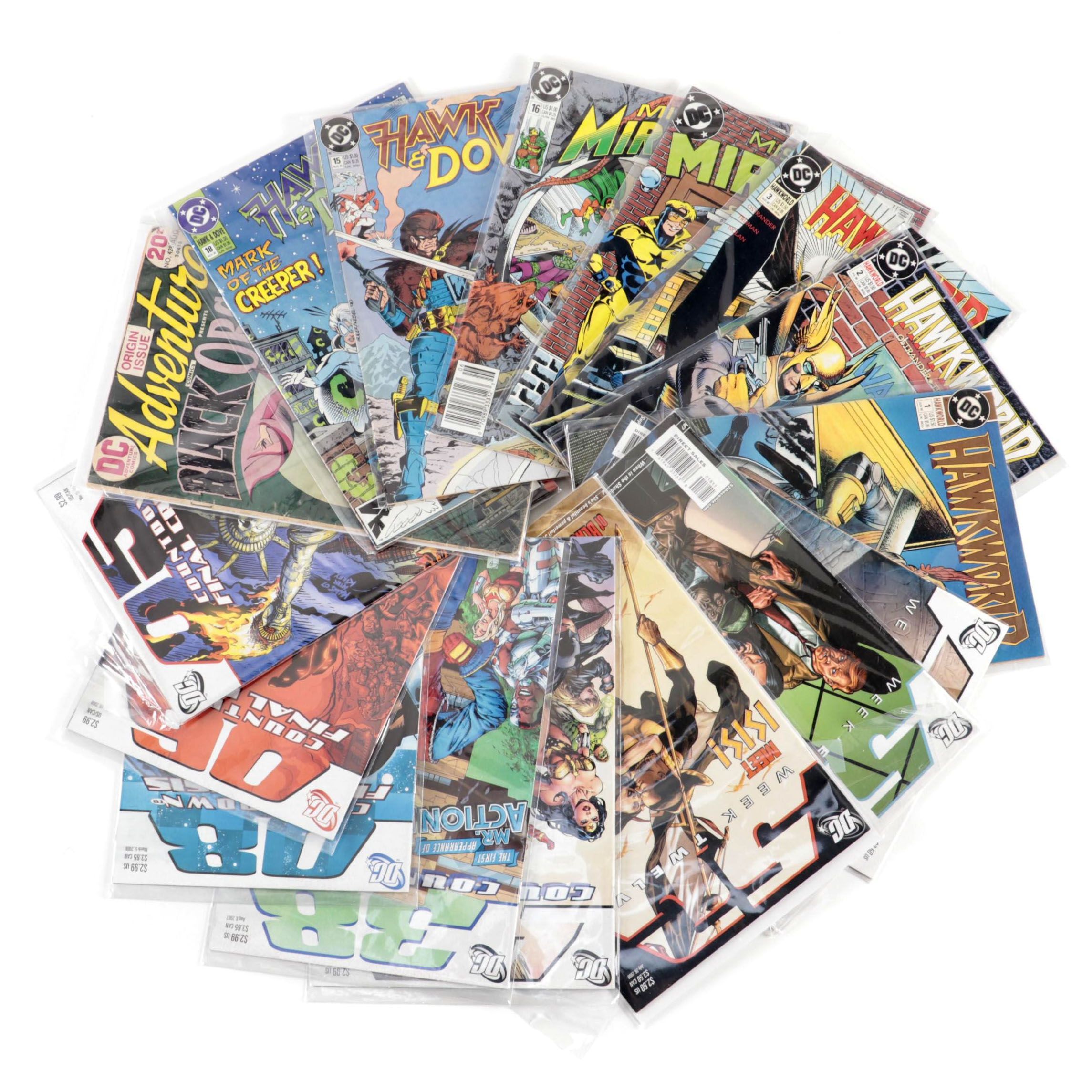 "Black Orchid," "Countdown," "Hawk and Dove," Other DC Comics