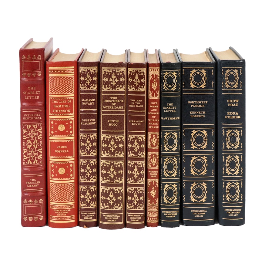 Franklin Library Leather Bound "The Scarlet Letter" with Other Literary Classics