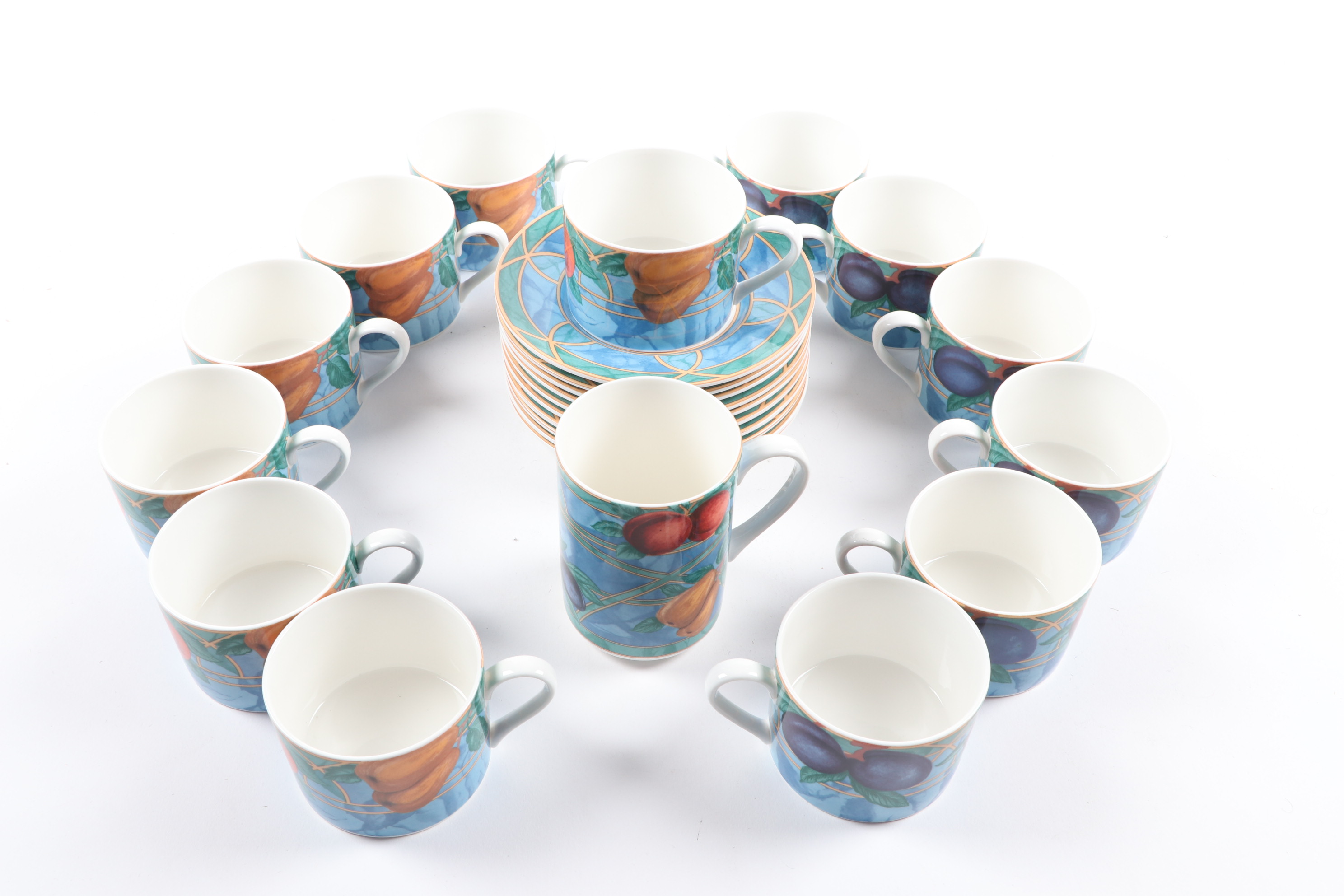 Victoria & Beale "Forbidden Fruit" Casual Porcelain Dinnerware, 1995 - 2001