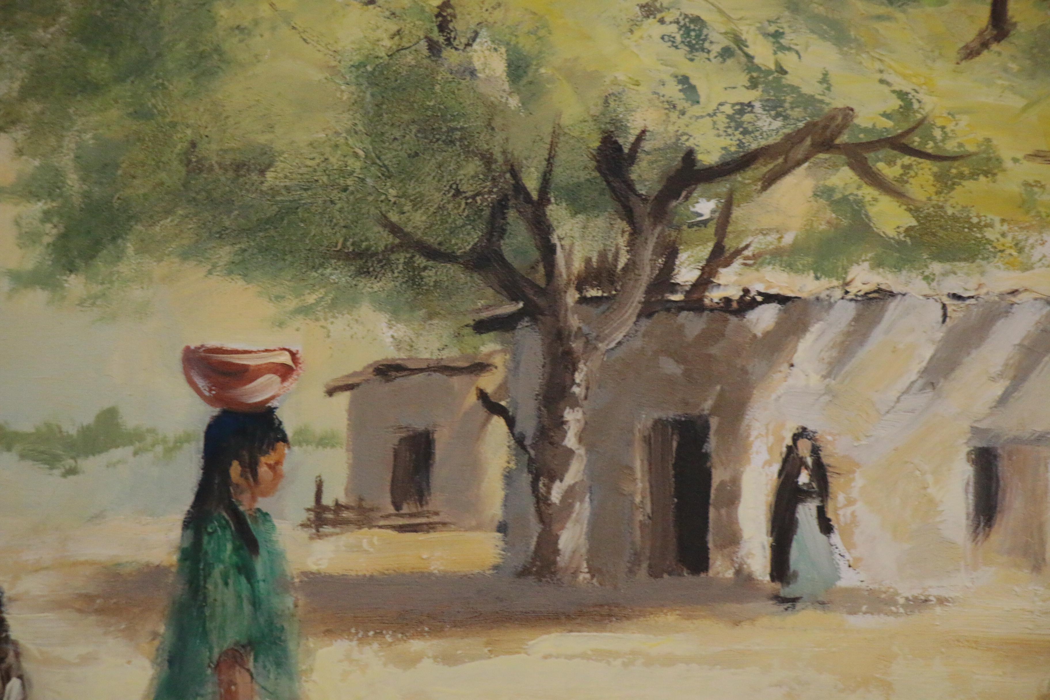 Hal Empie Oil Painting "Buenos Dias", 1980