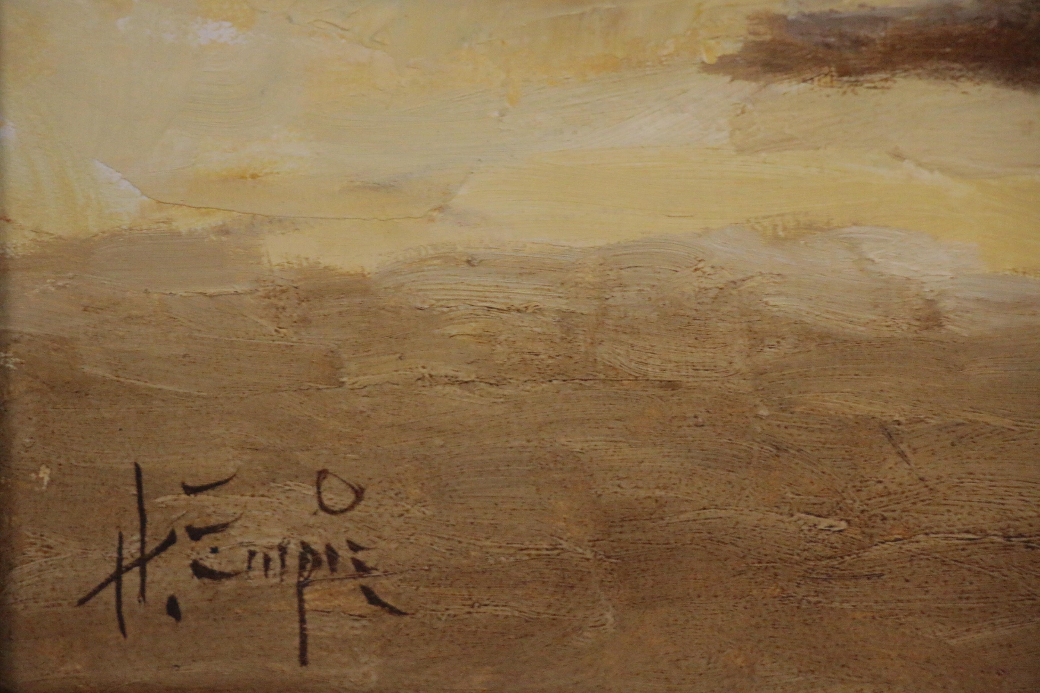 Hal Empie Oil Painting "Buenos Dias", 1980