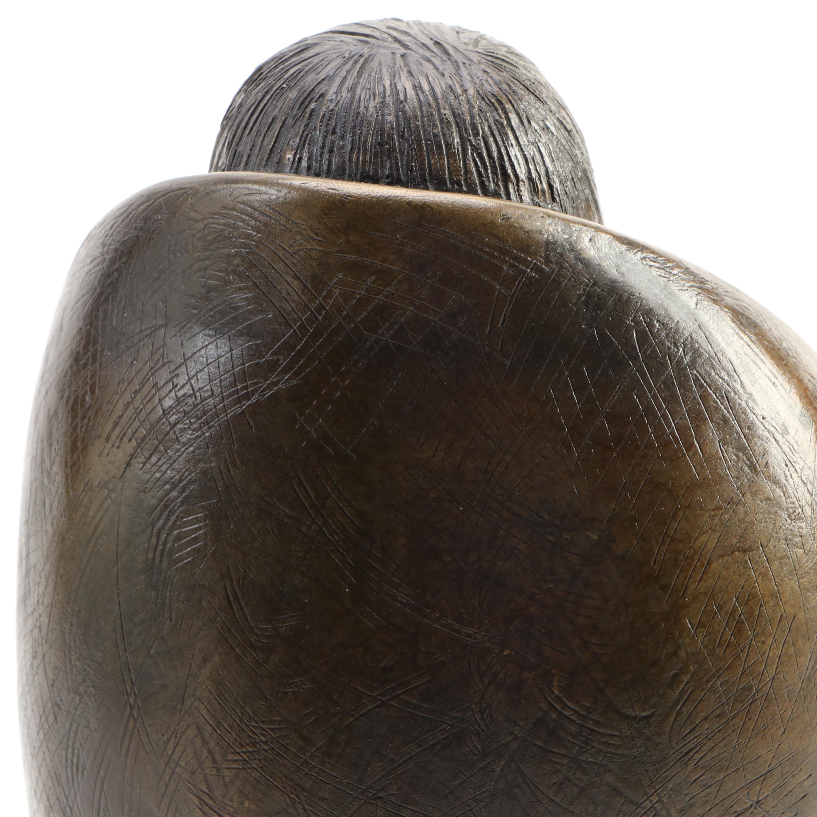 Al Qöyawayma and Charles Supplee Bronze Sculpture "Hopi Maiden," 1991