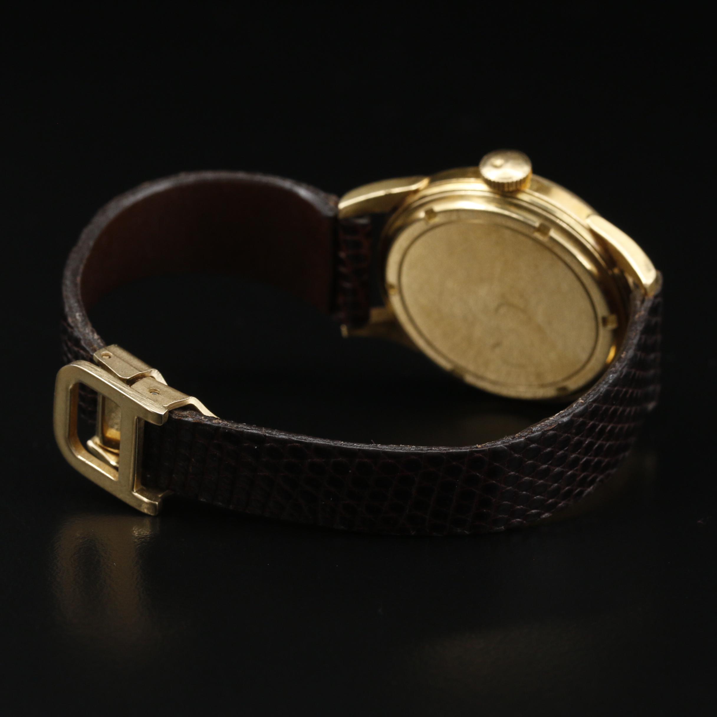 1948 Longines Cuervo Y Sobrinos Co-Signed 18K Stem Wind Watch