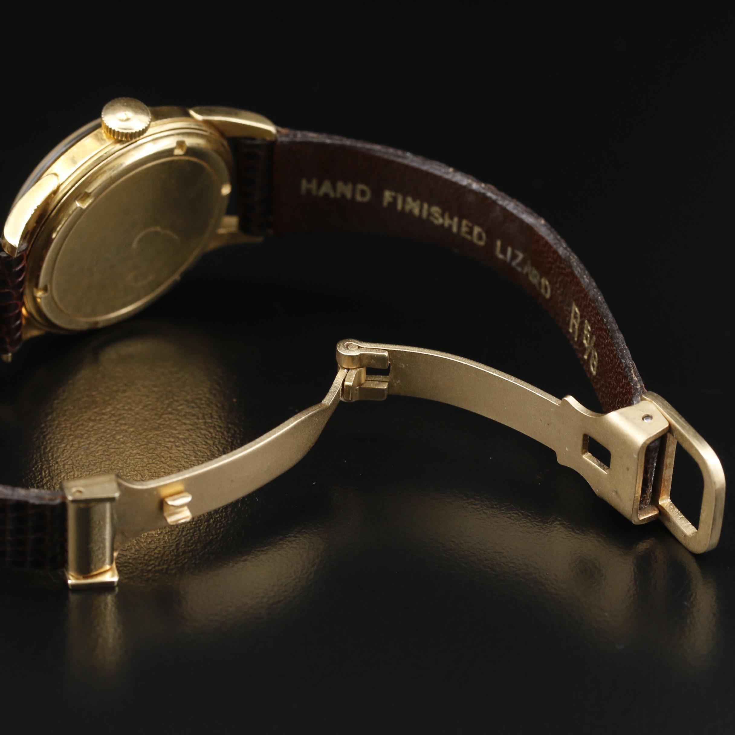 1948 Longines Cuervo Y Sobrinos Co-Signed 18K Stem Wind Watch