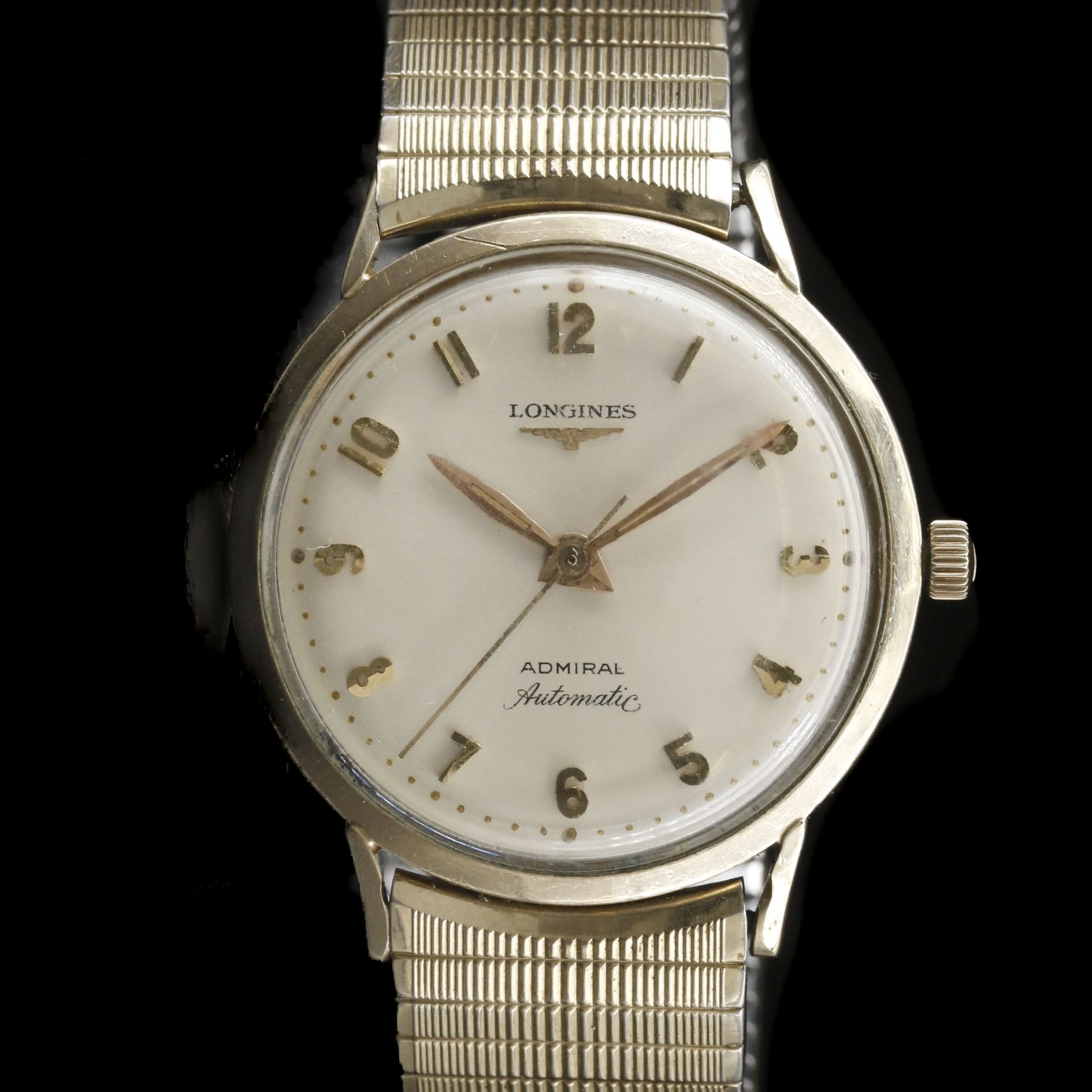 Vintage Longines "Admiral" 10K Gold Filled Automatic Watch