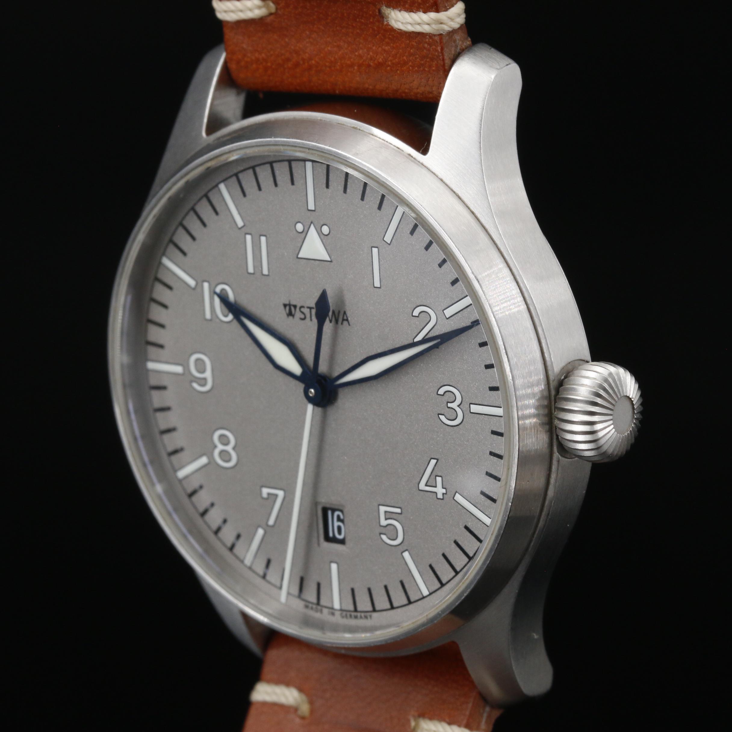 Stowa "Flieger Ikarus" Stainless Steel Automatic Watch