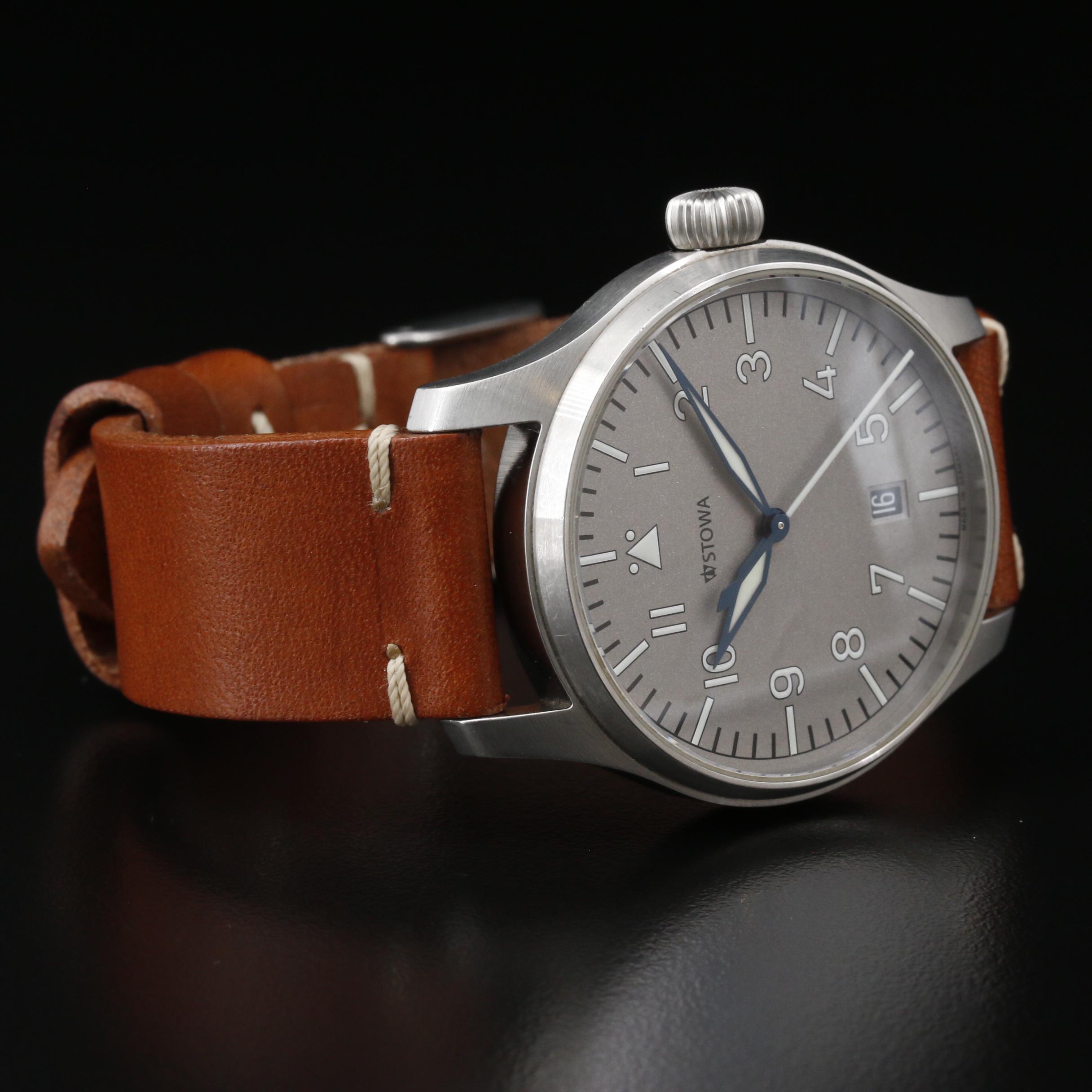 Stowa "Flieger Ikarus" Stainless Steel Automatic Watch